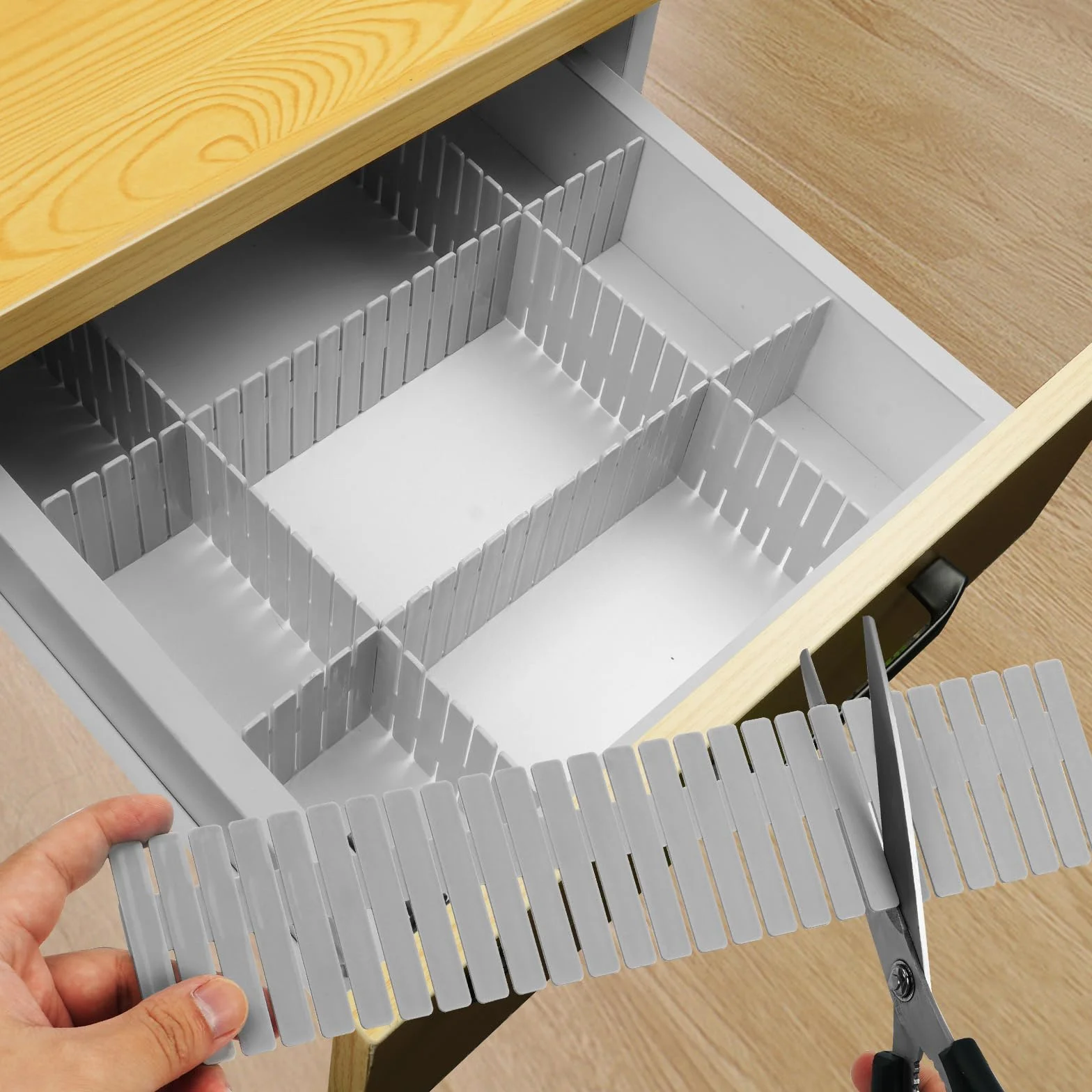 HOTUT Organizer do szuflad 16 szt plastikowy system separacji