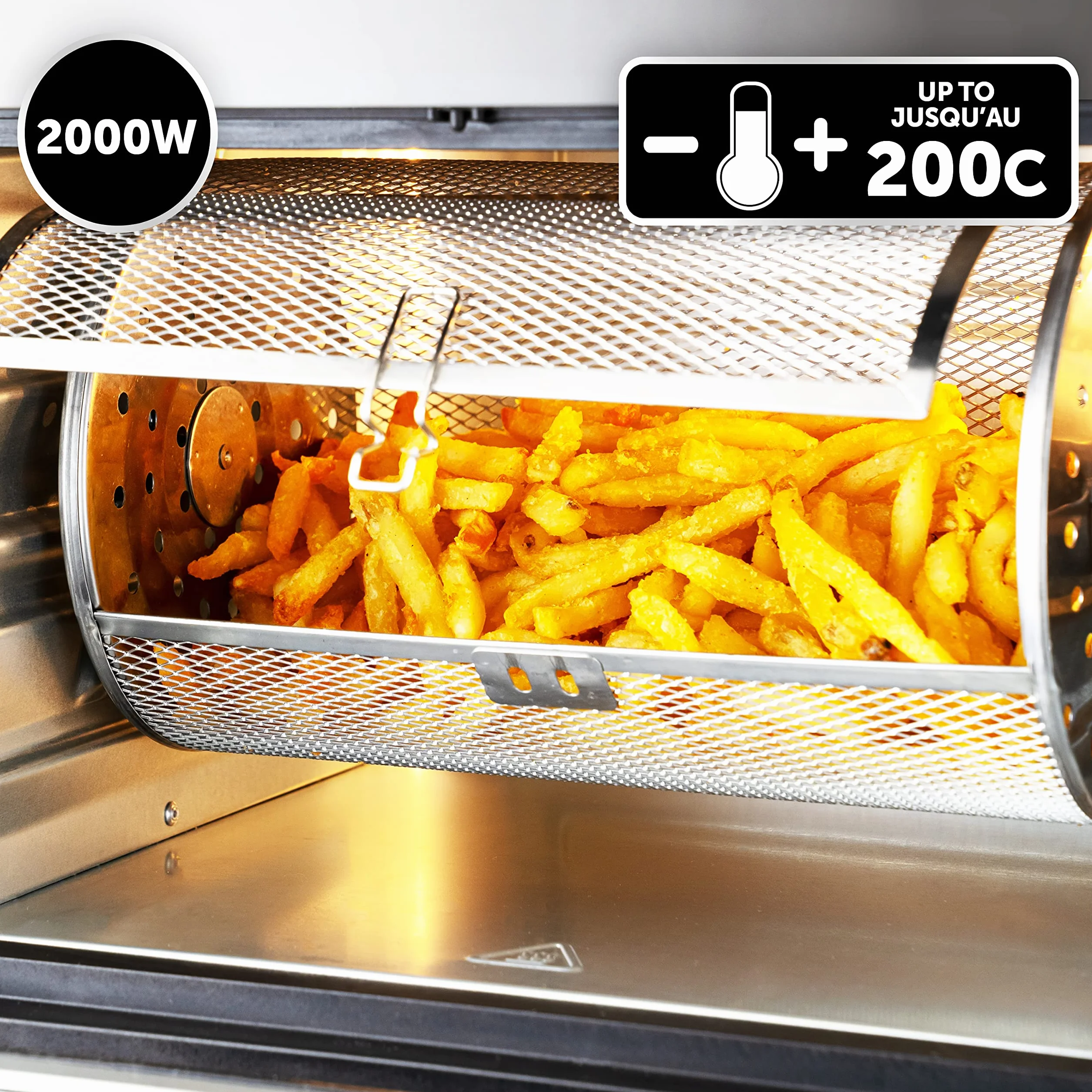 Breville Halo Frytkownica Beztłuszczowa, Czarny/Szary, 10 L