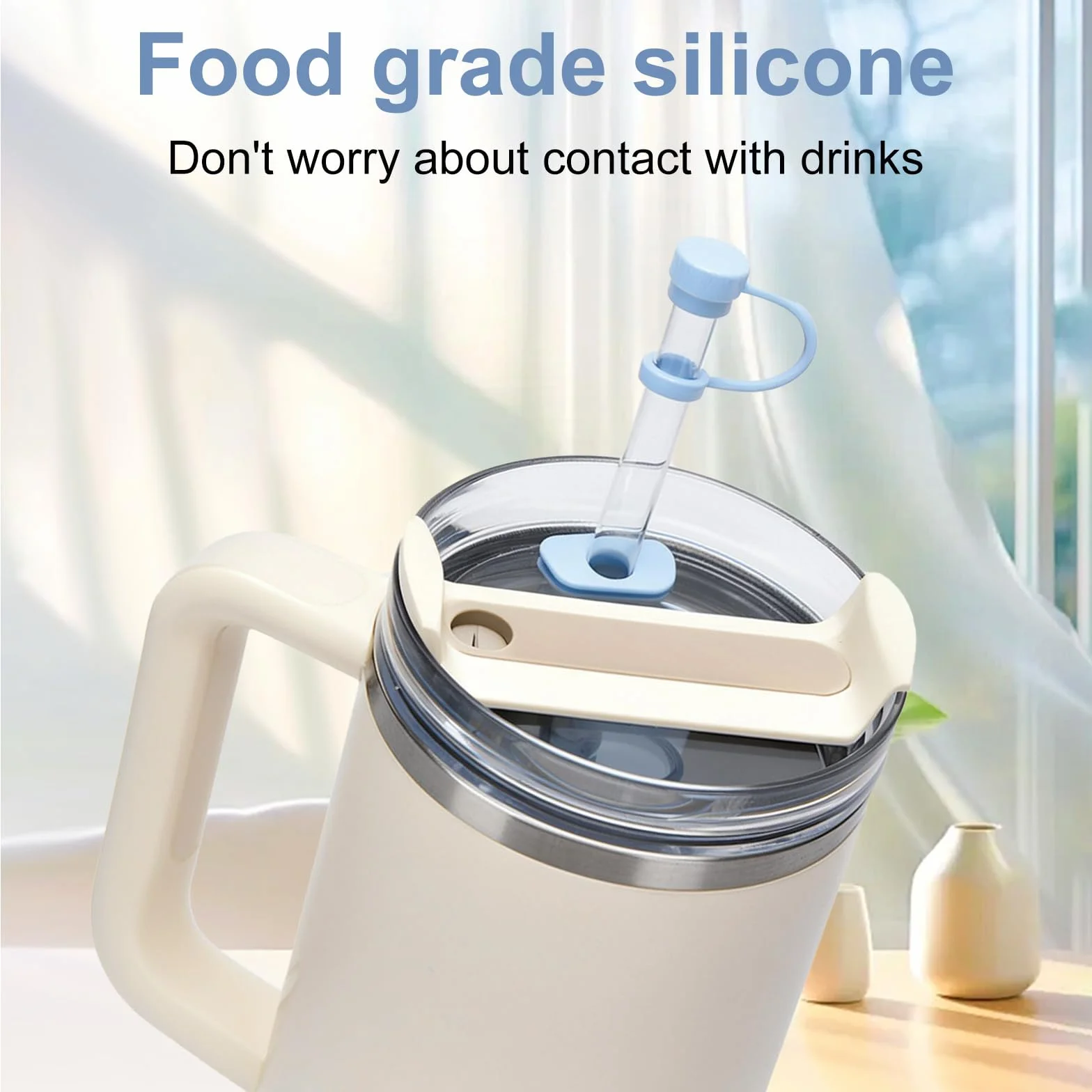 Stanley Tumbler H2.0 silikonowe zatyczki zestaw 3 sztuk wielokrotnego użytku