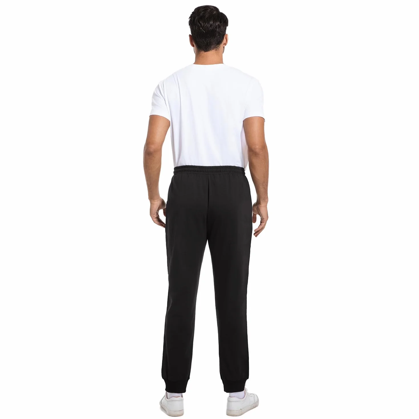 Spodnie do Joggingu Męskie Bawełniane Spodnie Sportowe Spodnie Treningowe Spodnie do Biegania Długie Spodnie Rekreacyjn z Kieszeniami dres Treningowy