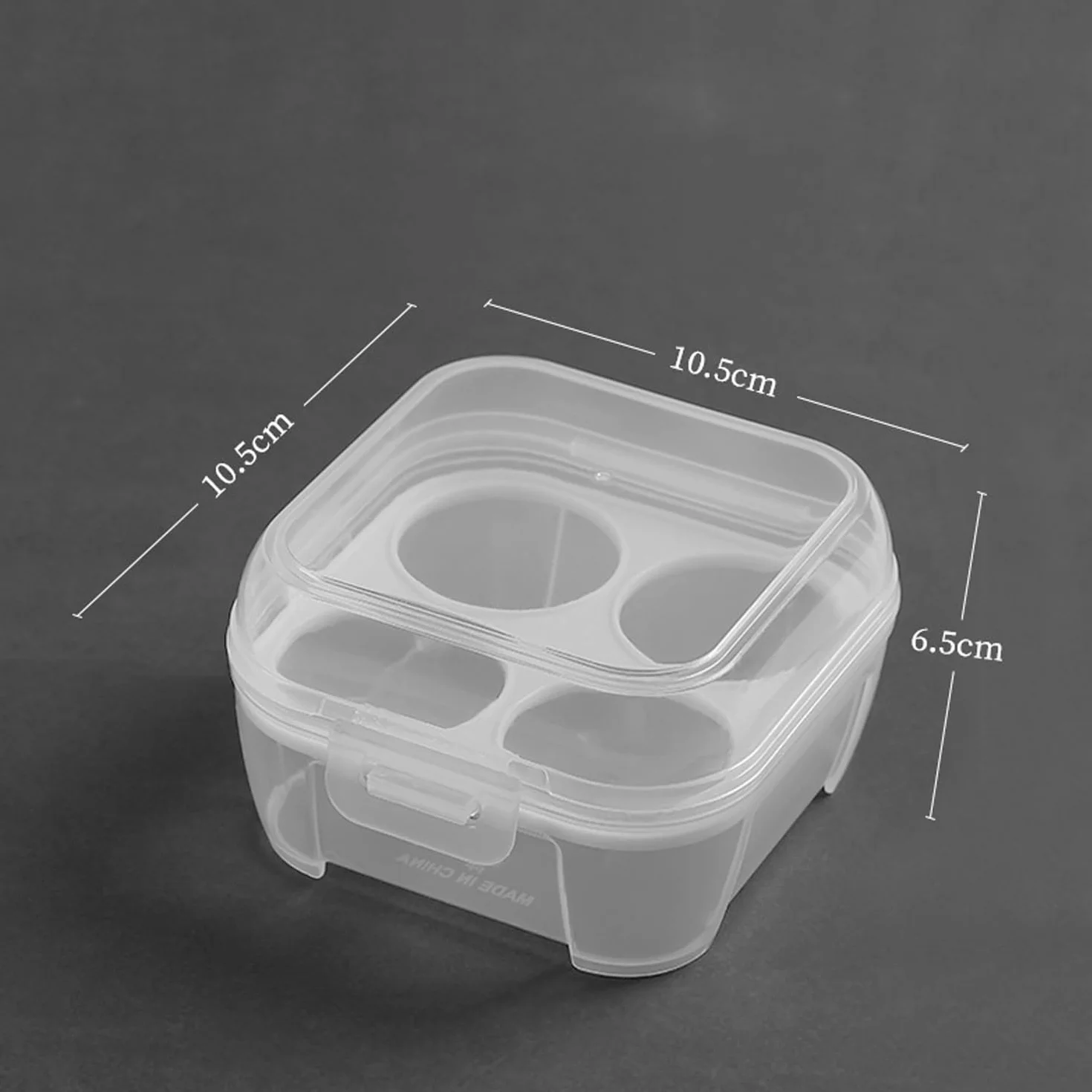 Plastikowe pudełko na jajka przenośna taca do przechowywania ochrona na kemping podróż