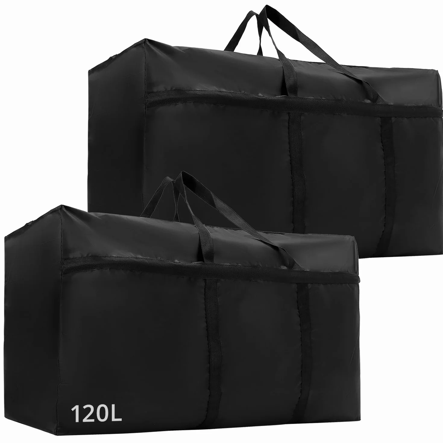 QWORK torba do przechowywania 120L wodoodporna Oxford 90x48x25 cm