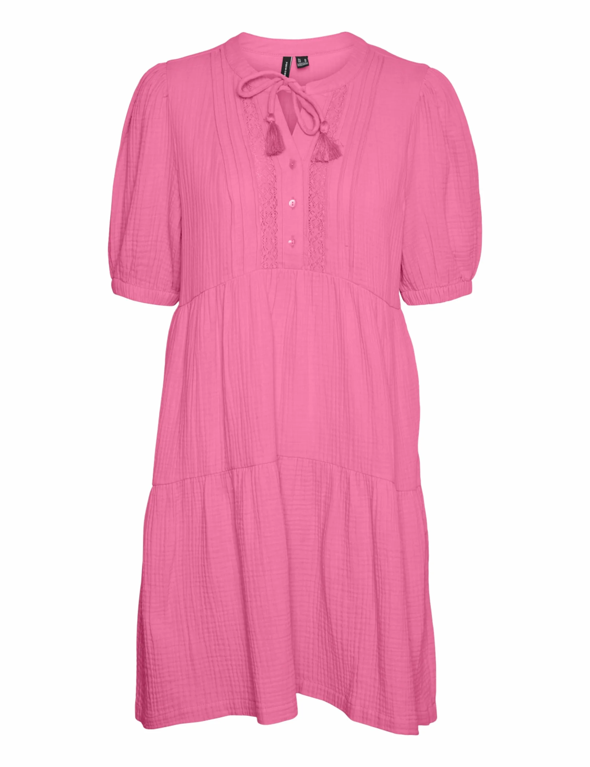 VERO MODA Keid Kobiety Vmnatali 2/4 Lace Short Dress Wvn Ga Spe