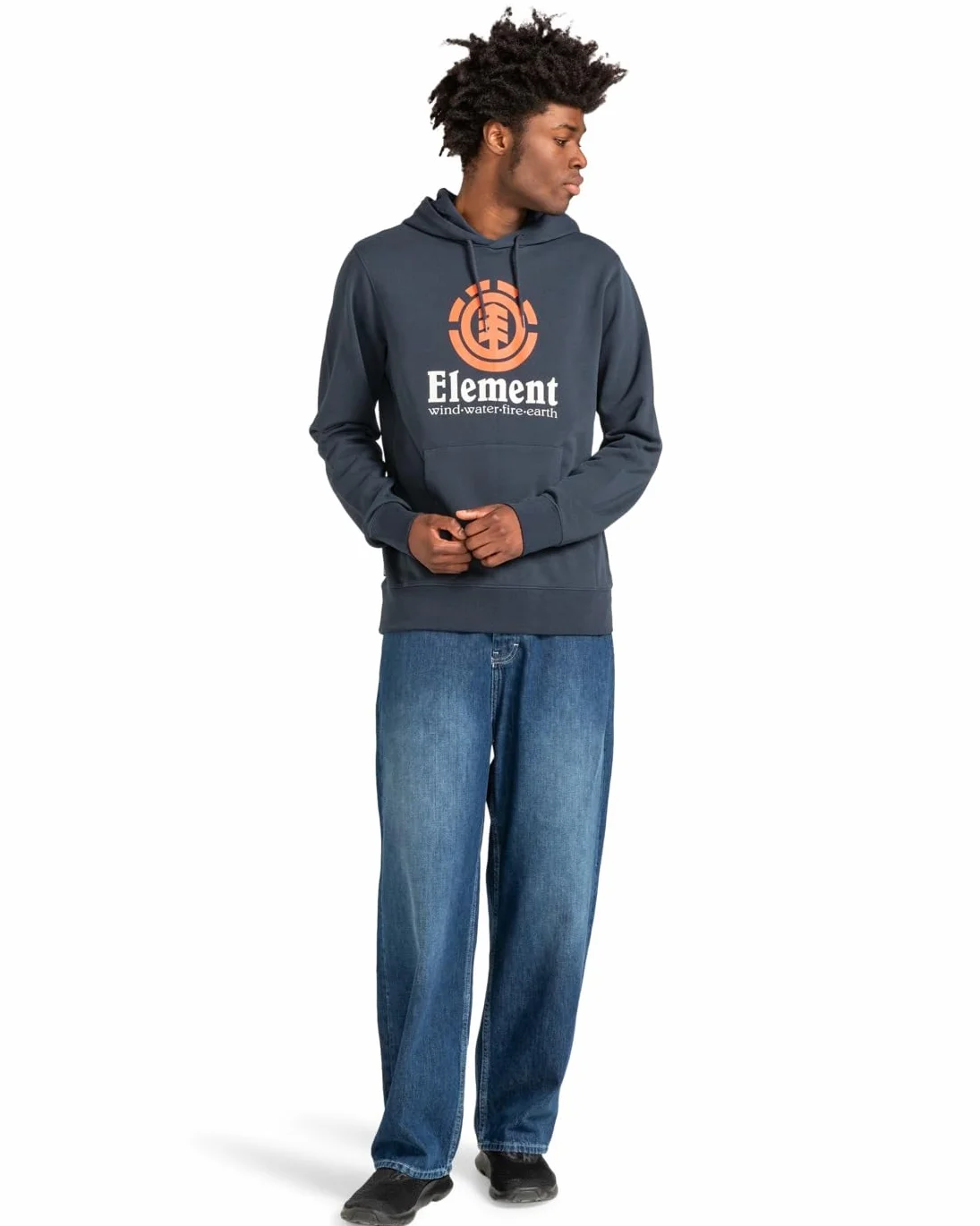 Quiksilver Męska bluza z kapturem pionowym (1 opakowanie)