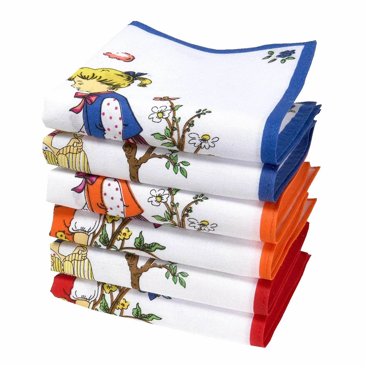 Chusteczki dziecięce 100% bawełny 27 cm x 27 cm Różne wzory
