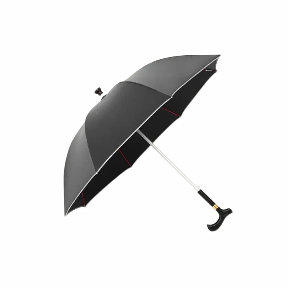 Antypoślizgowy parasol laski starszy laska laska Outdoor podłokietnika Sun Parasol do pieszych wędrówek, wspinaczki, wędrówki w deszczu