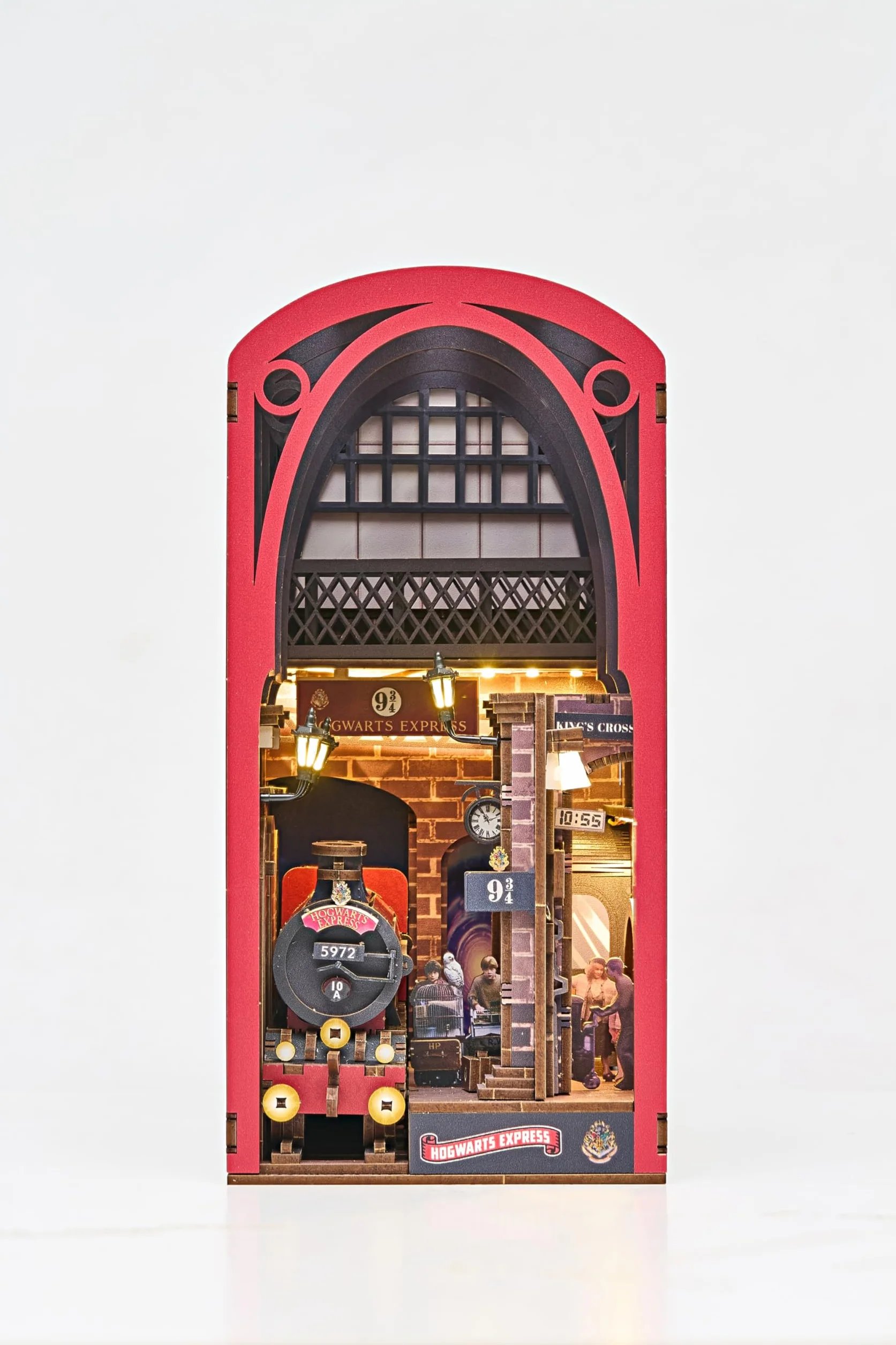 Revell Harry Potter Hogwart Express Book Nook z oświetleniem LED, miniaturowe 3D do samodzielnego wykonania
