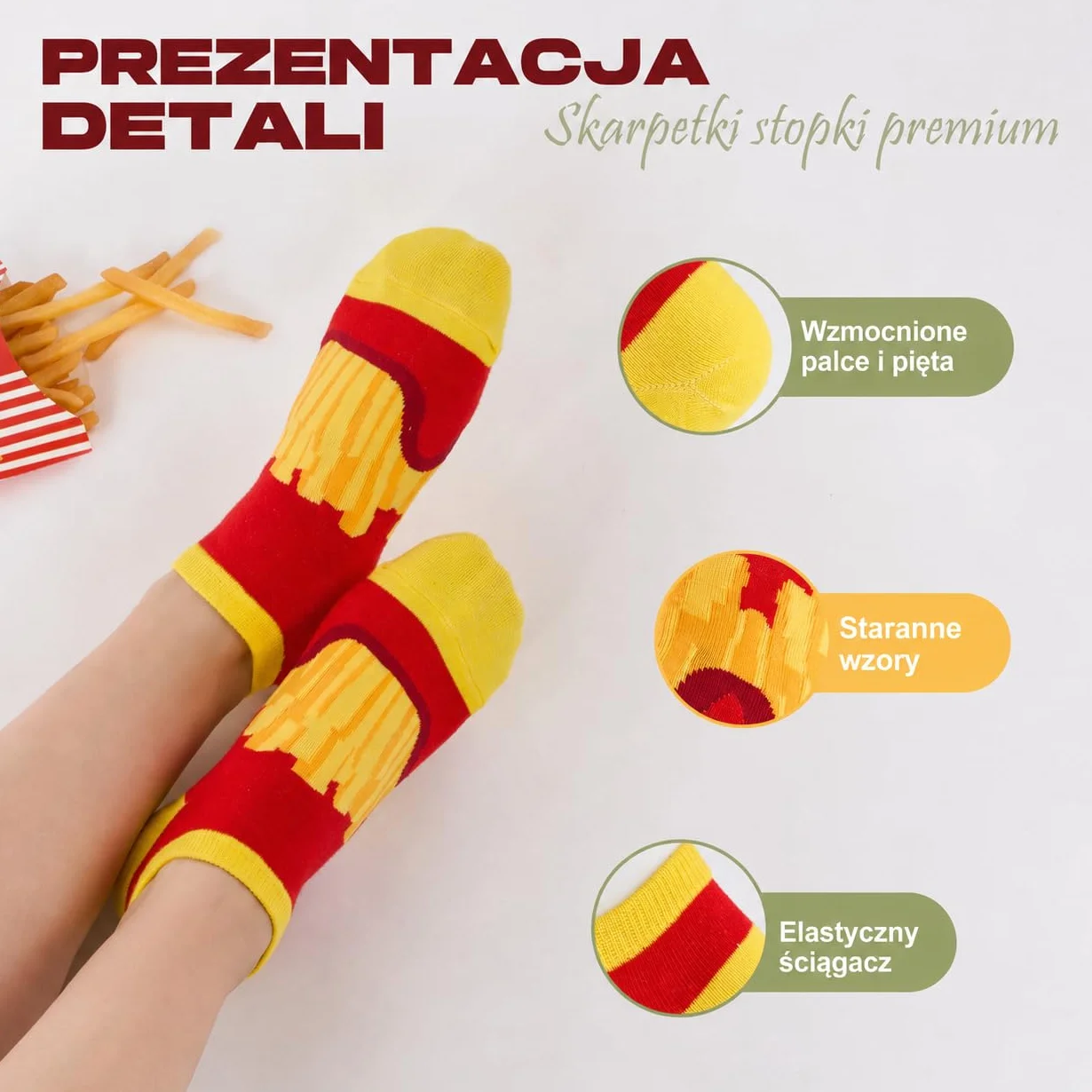Effet Zabawne Skarpetki dla Kobiet i Dziewcząt, 8 Par Bawełna Łokcie, Kolorowy Uroczy Design | Unikalne Prezent Mamo, Żona, Dziewczyna | Boże Narodzenie, Urodziny, Dzień Matki