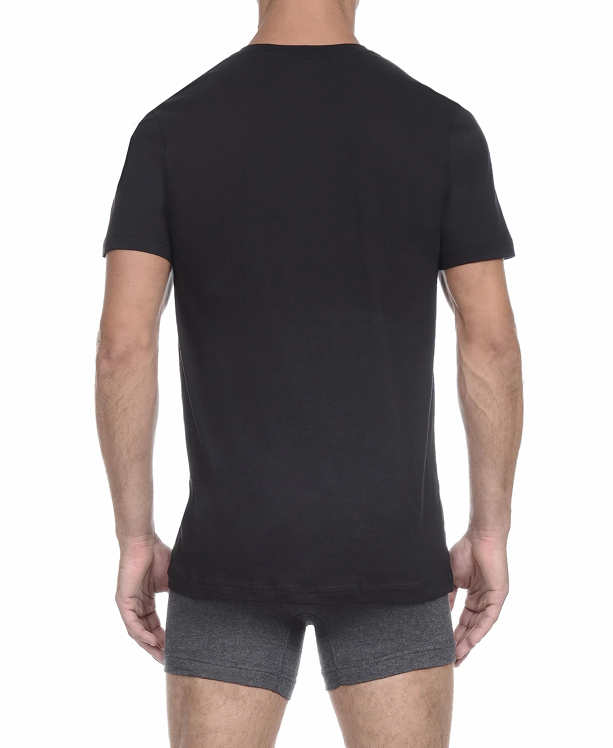 2(X) IST Essential Cotton T-Shirt z dekoltem w kształcie litery V, trójpak. Mężczyźni Essential Cotton V-Neck T-Shirt 3-Pack (3 w zestawie)