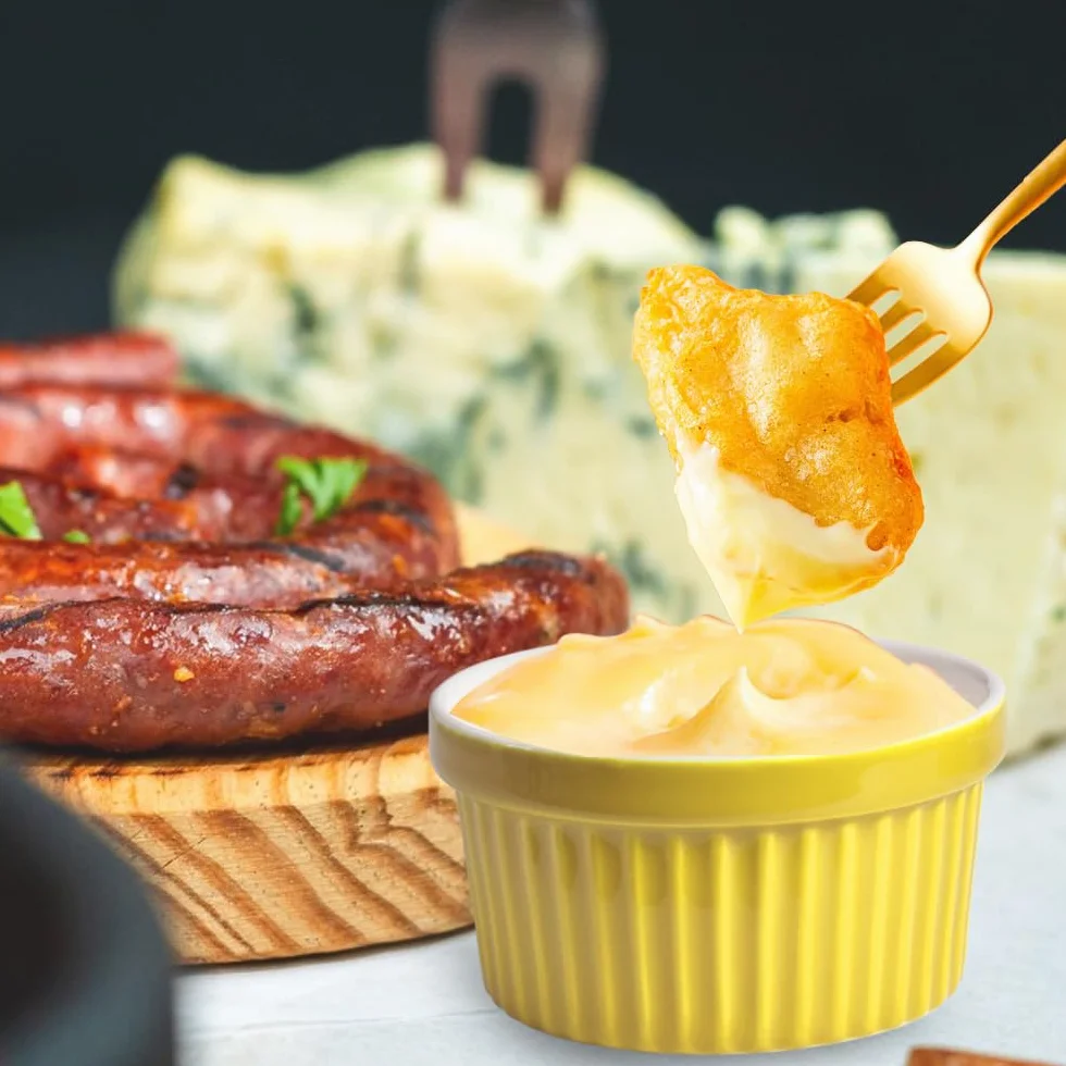 Zestaw porcelanowych ramekinów 240 ml 8 uncji miska do lodów kremowa brûlée suflet do pieczenia 6 szt. żółta