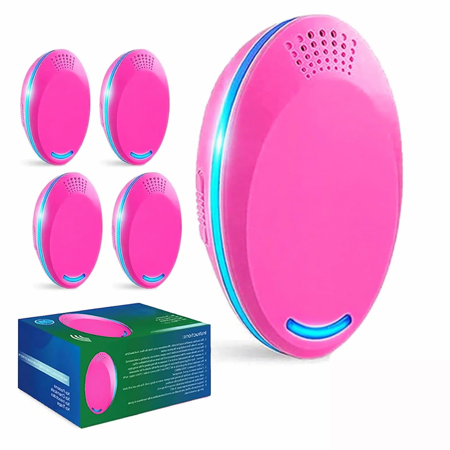 5 Pack Pink Easy to Use Indoor Effective