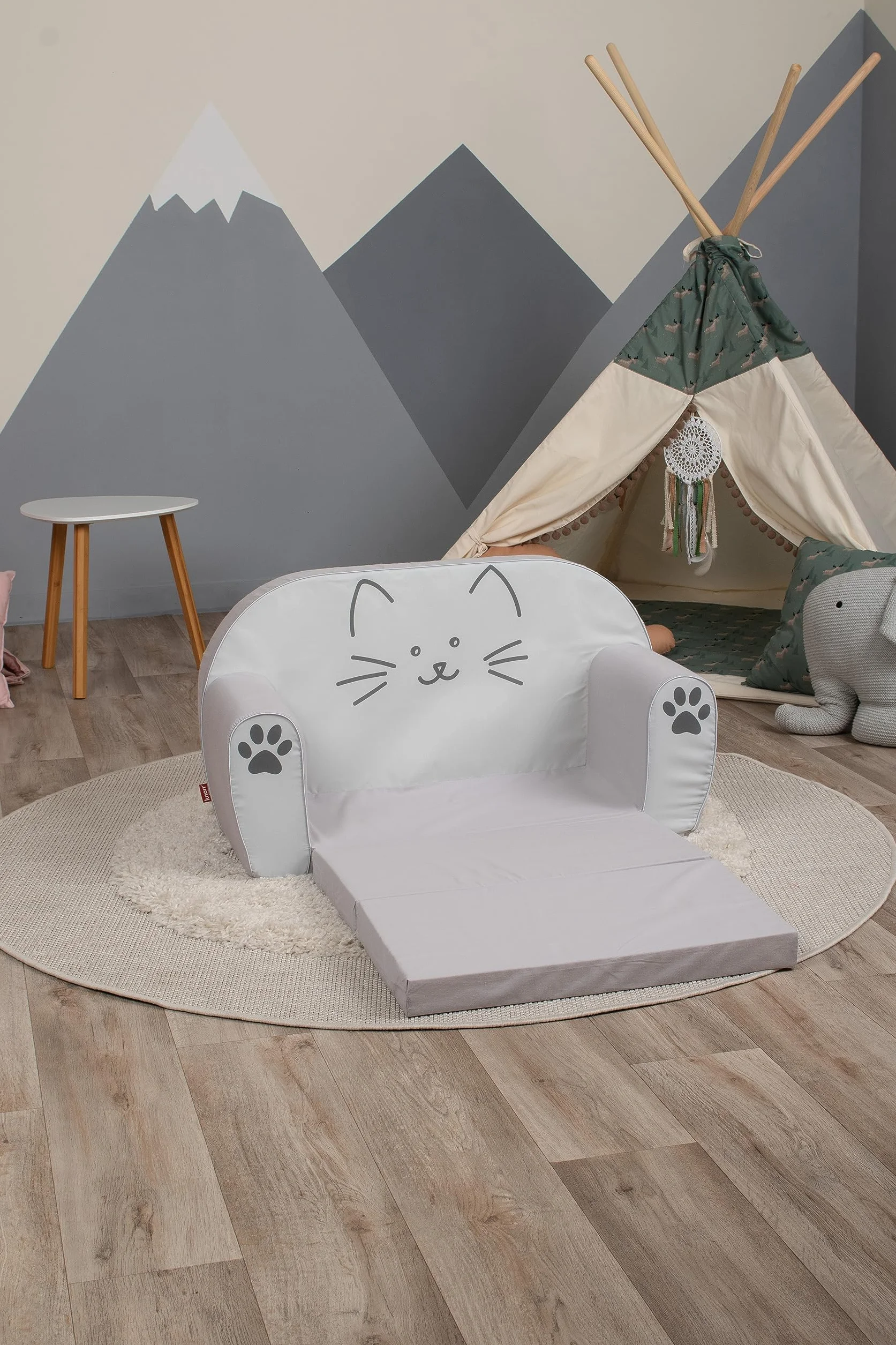 Knorrtoys 68481 sofa dziecięca Lilli bawełna kolorowa