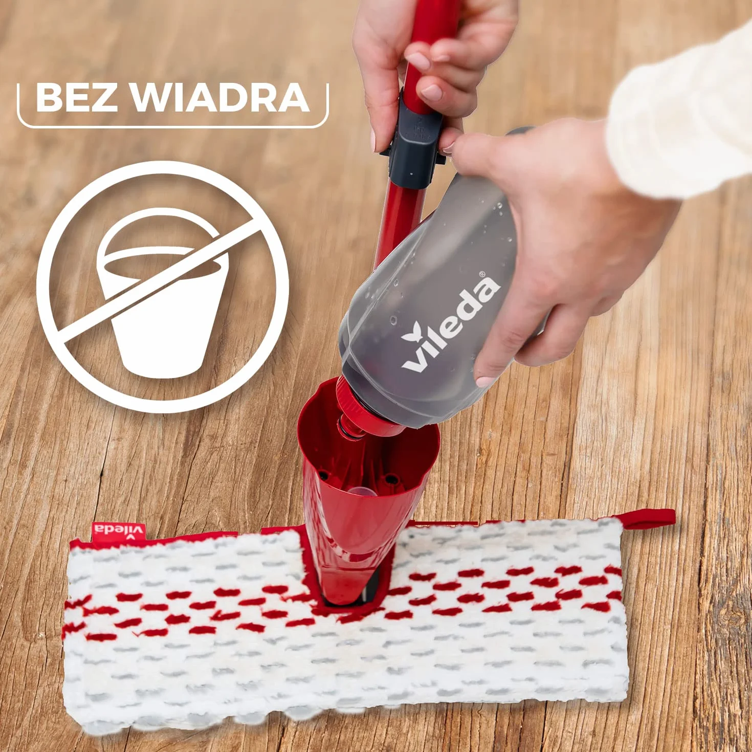 Vileda Mop płaski Ultramax 1-2 Spray ze spryskiwaczem