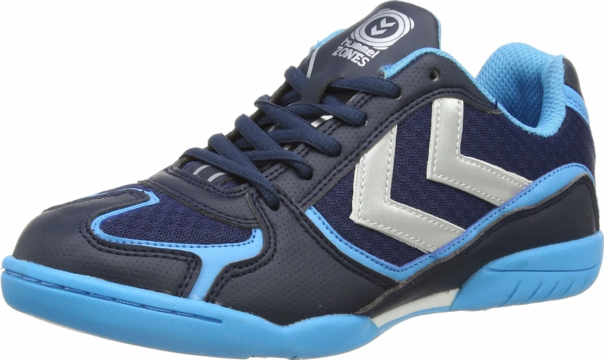hummel Buty do fitnessu dla dorosłych, uniseks, Niebieska sukienka niebieska 7459, 42.5 EU