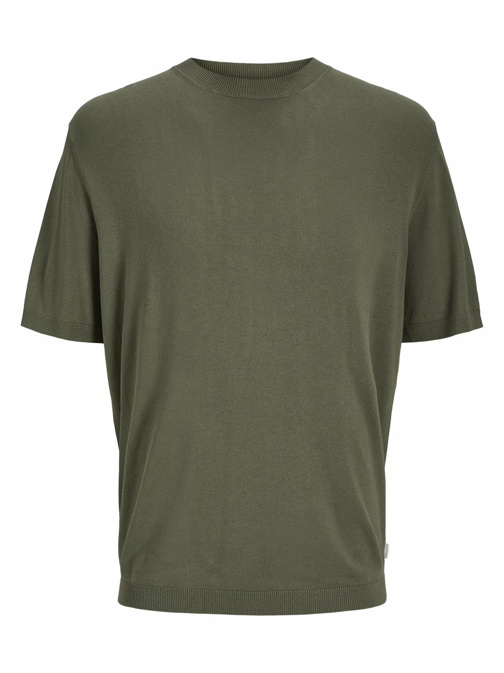 JACK & JONES Jprccwilliam Knit Crew Neck Ss Sn męskie, four leaf clover, L