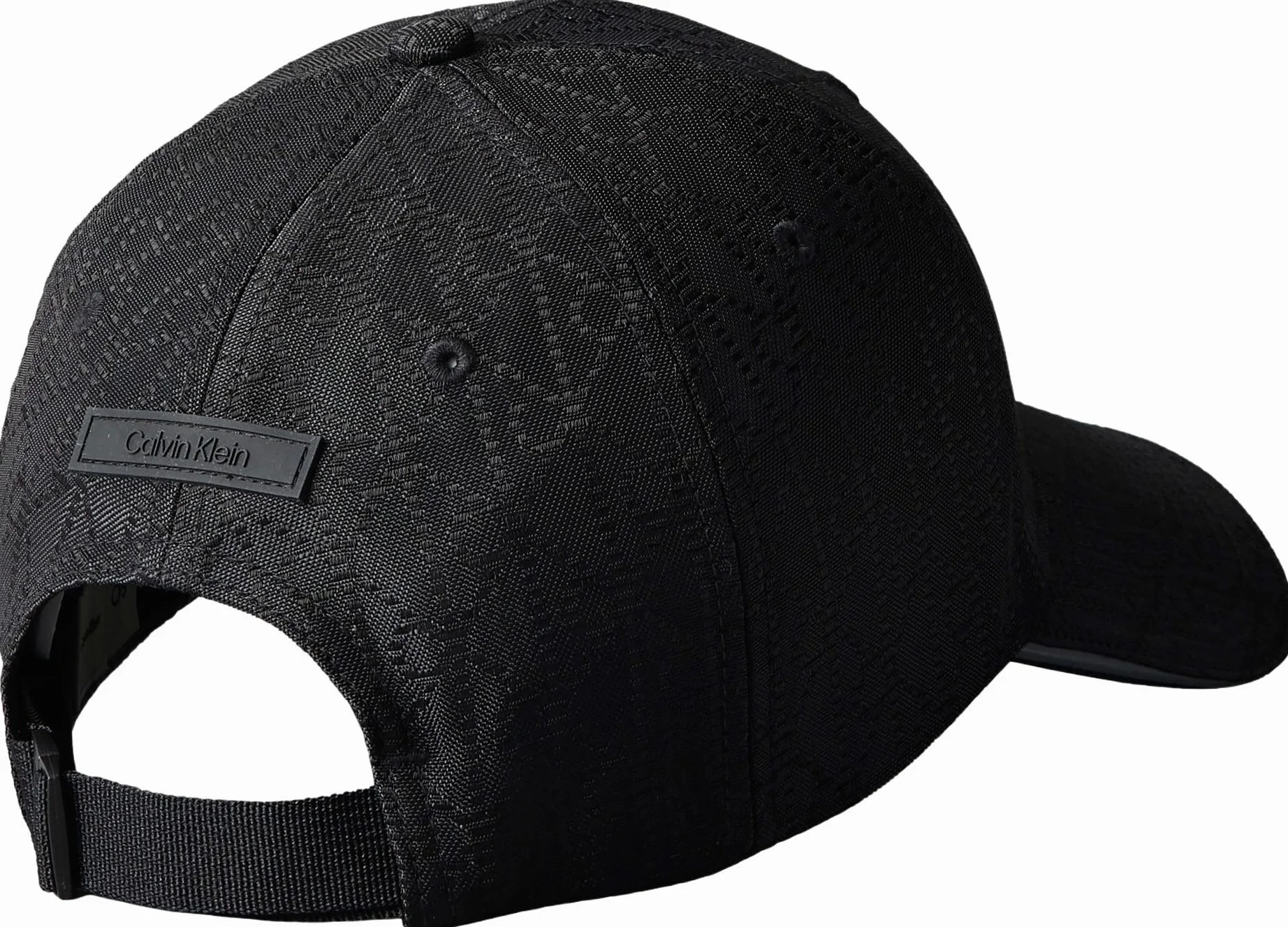 Calvin Klein Męska czapka z daszkiem z logo Cordura LV04D5049G, czarna (czarna), jeden rozmiar, czarny (czarny), Rozmiar uniwersalny