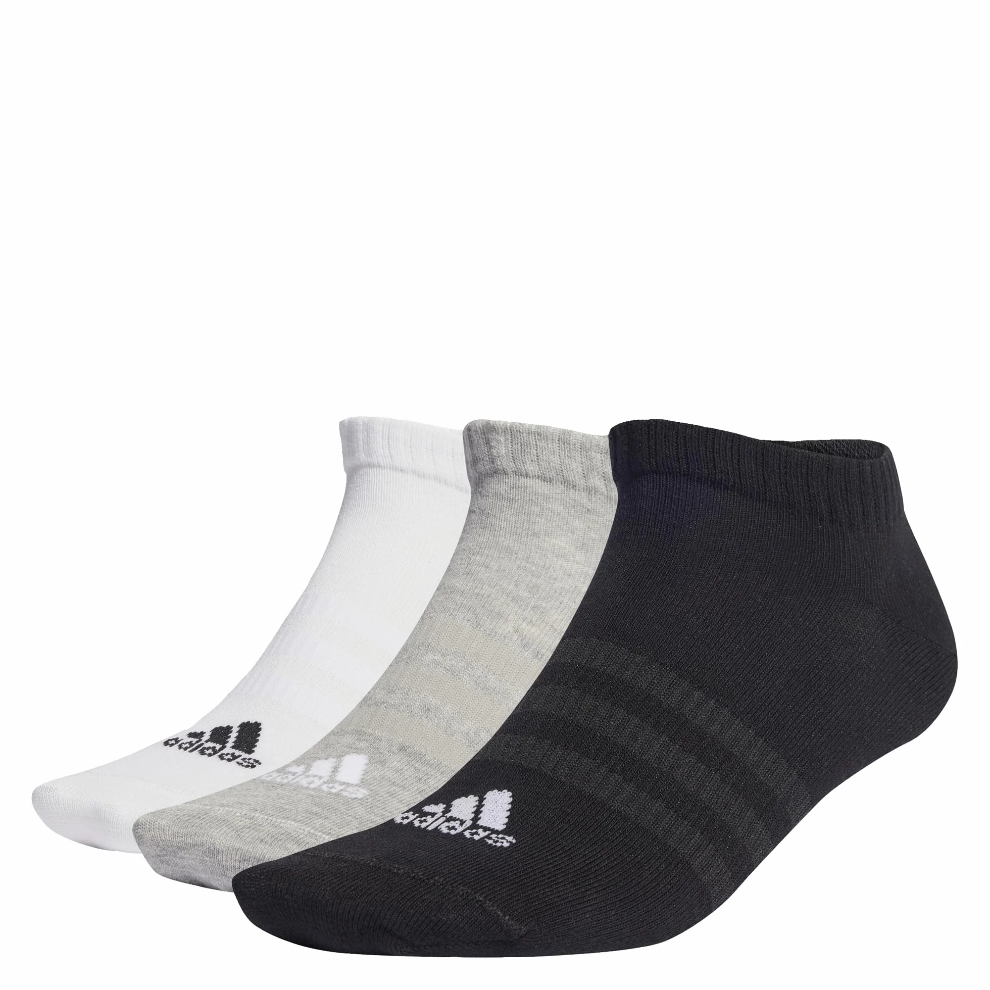 adidas skarpetki Uniseks - dzieci Thin And Light Sportswear Low-cut Socks 3 Pairs