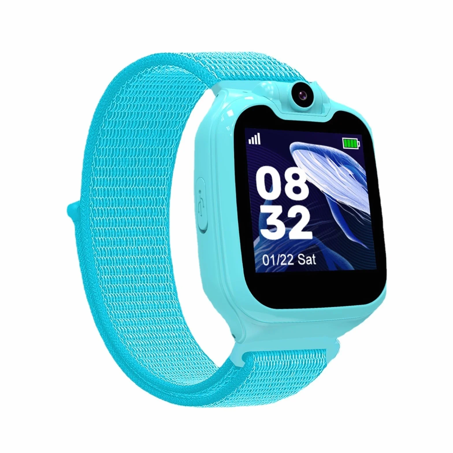 Inteligentny Zegarek G9 dla Dzieci, Wodoodporny Smartwatch IP67 z 16 Grami, Kamera HD, Odtwarzacz Muzyki, Krokomierz, Latarka, Alarm - Urodzinowy 4-12 Lat