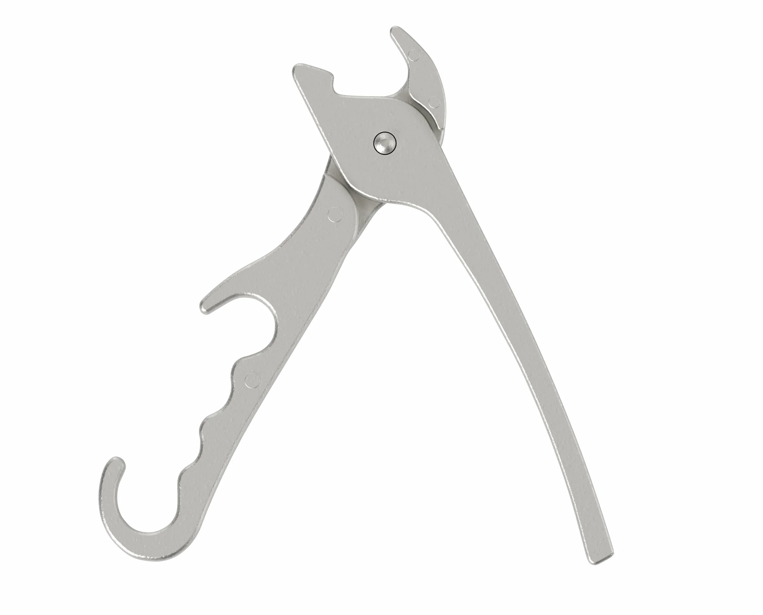 Szef kuchni Pomodoro Premium Pizza Pan Gripper, 8-calowy odlewane aluminiowe szczypce ciężkie, gorące płyty Głębokie naczynia Grabburger do grillowania, żeliwny uchwyt patelni kempingu i pieczenia