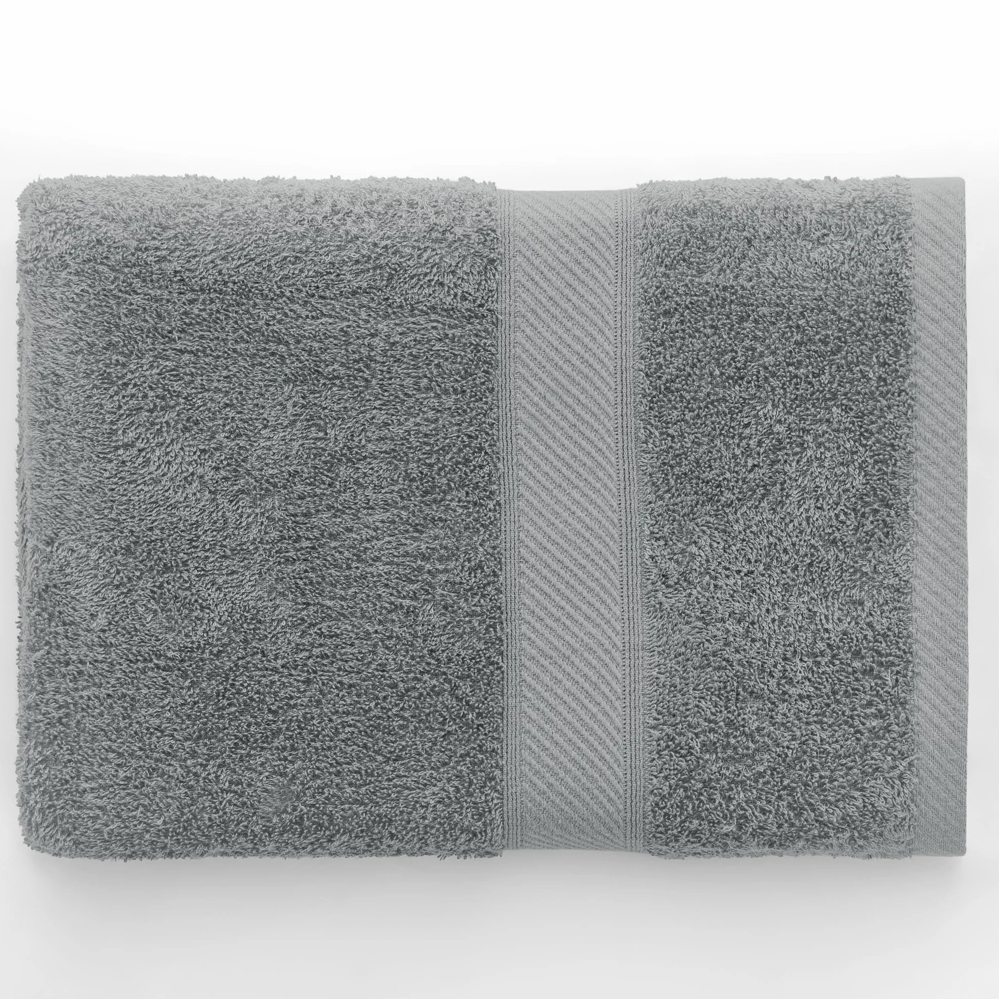 DecoKing Zestaw 6 ręczników bawełna bambus wiskoza 50x100 cm 70x140 cm antybakteryjne chłonne Srebrny Szary
