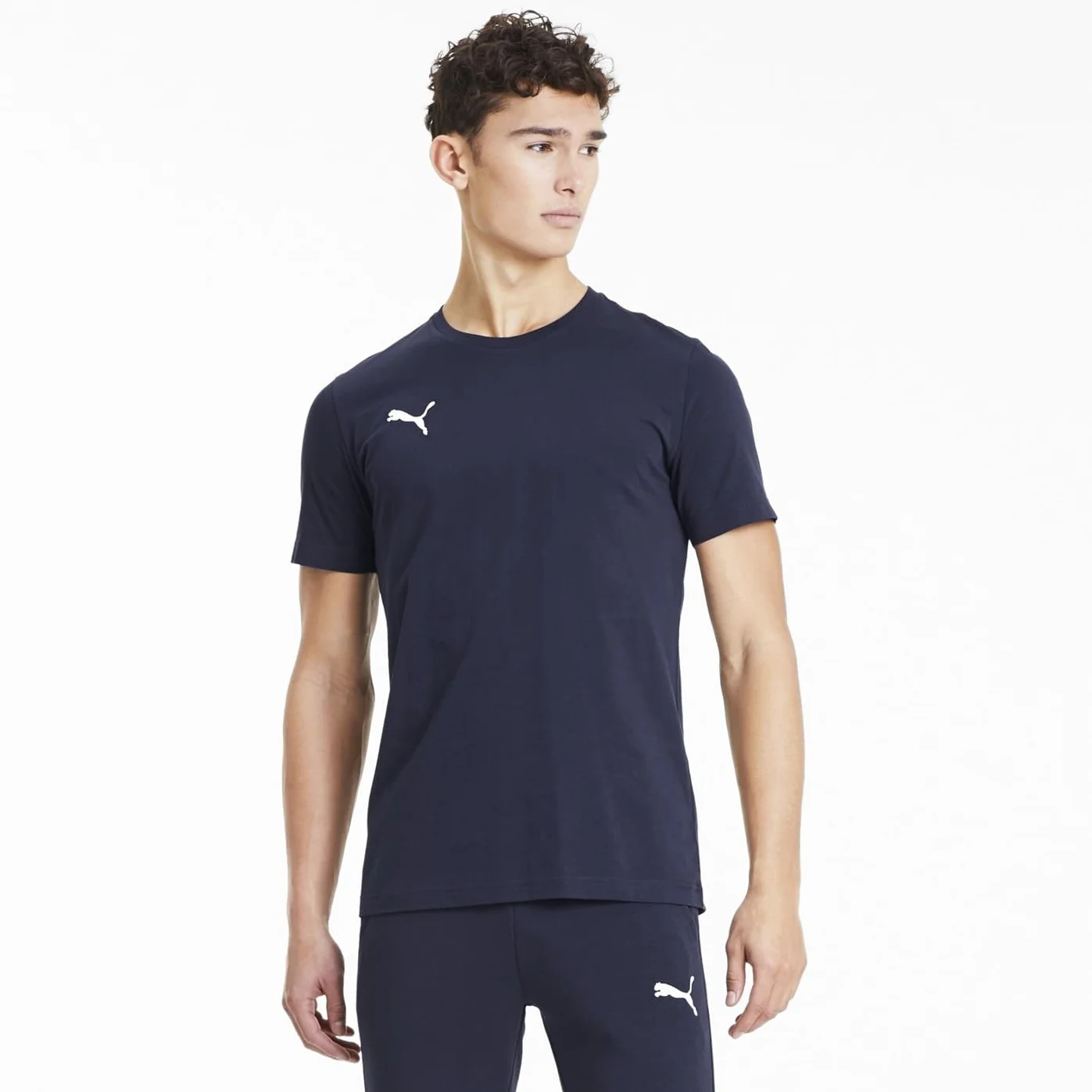 Puma Mężczyźni Teamgoal 23 Casuals Tee 656578 T-Shirt, Granatowy, L