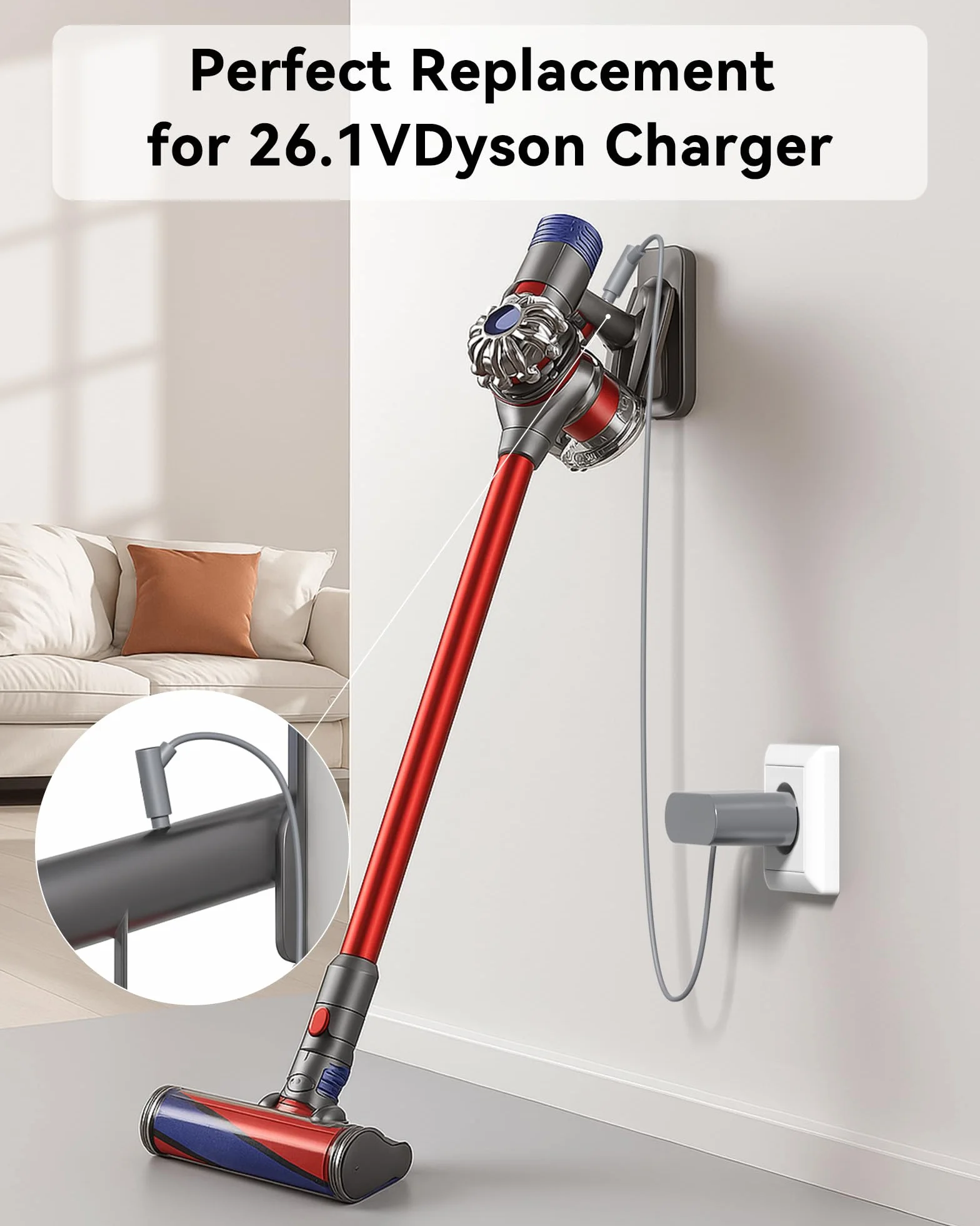 Ładowarka 26,1 V do Dyson V8 V7 V6 Absolute, zasilacz sieciowy