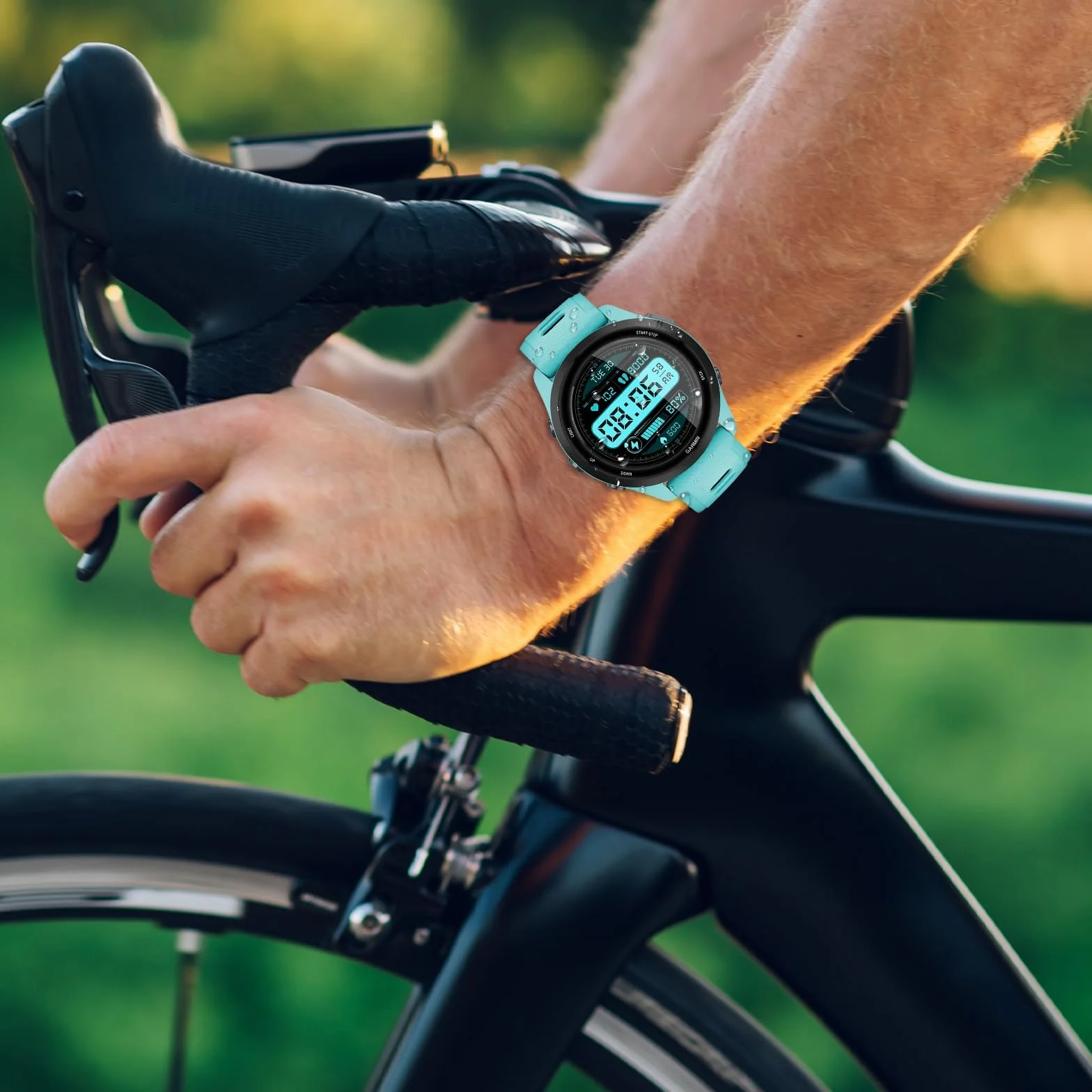 2 sztuki szkła ochronnego do Garmin Forerunner 265 szkło pancerne, folia ochronna do Garmin Forerunner 265, szkło ochronne, miękka folia ochronna TPU HD, ochrona wyświetlacza, odporne na