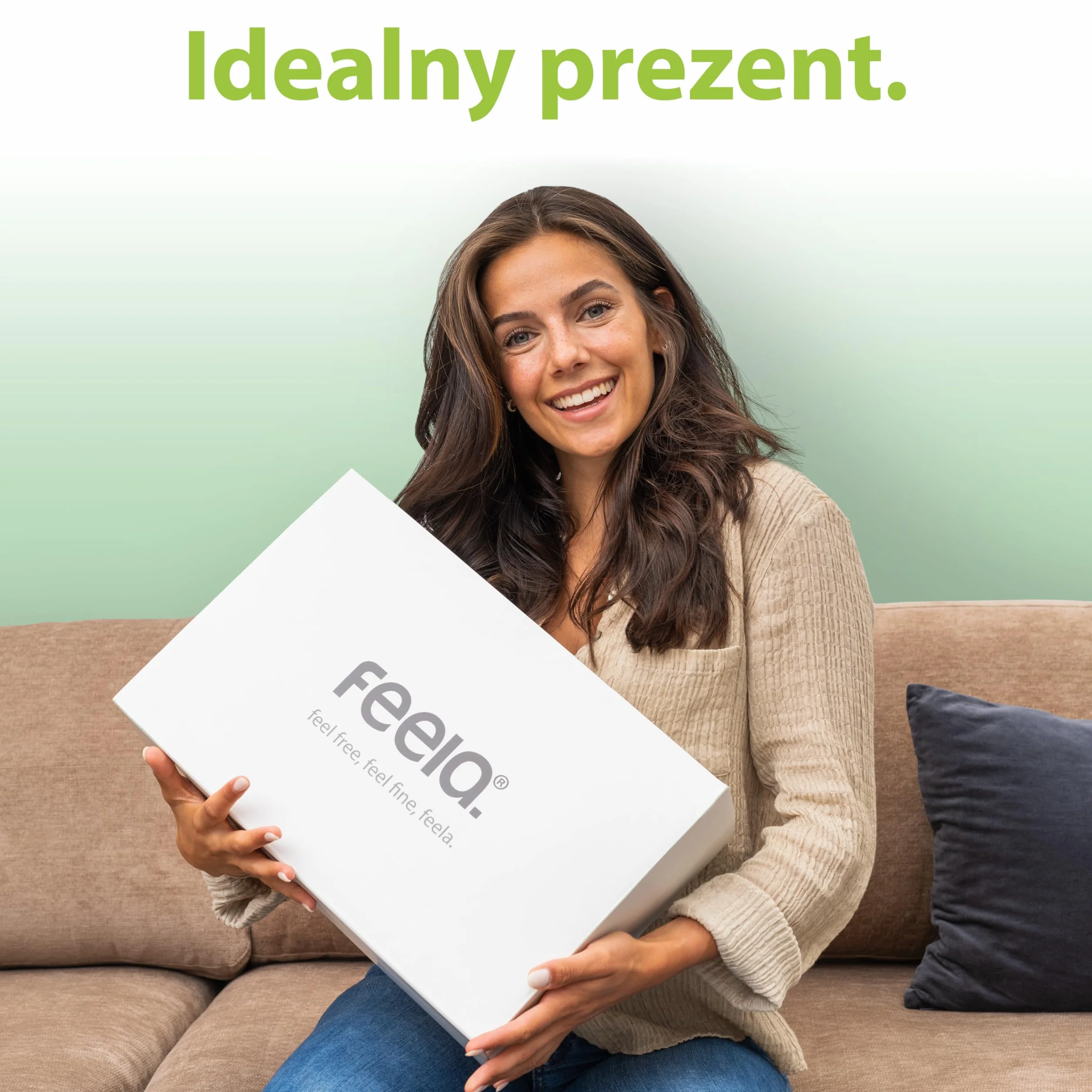 feela.® Ergonomiczne poduszki na plecy | Poduszka lędźwiowa do krzeseł standardowych, krzeseł do gier i krzeseł biurowych | Poduszka z pianki memory – łagodzi ból pleców i poprawia postawę
