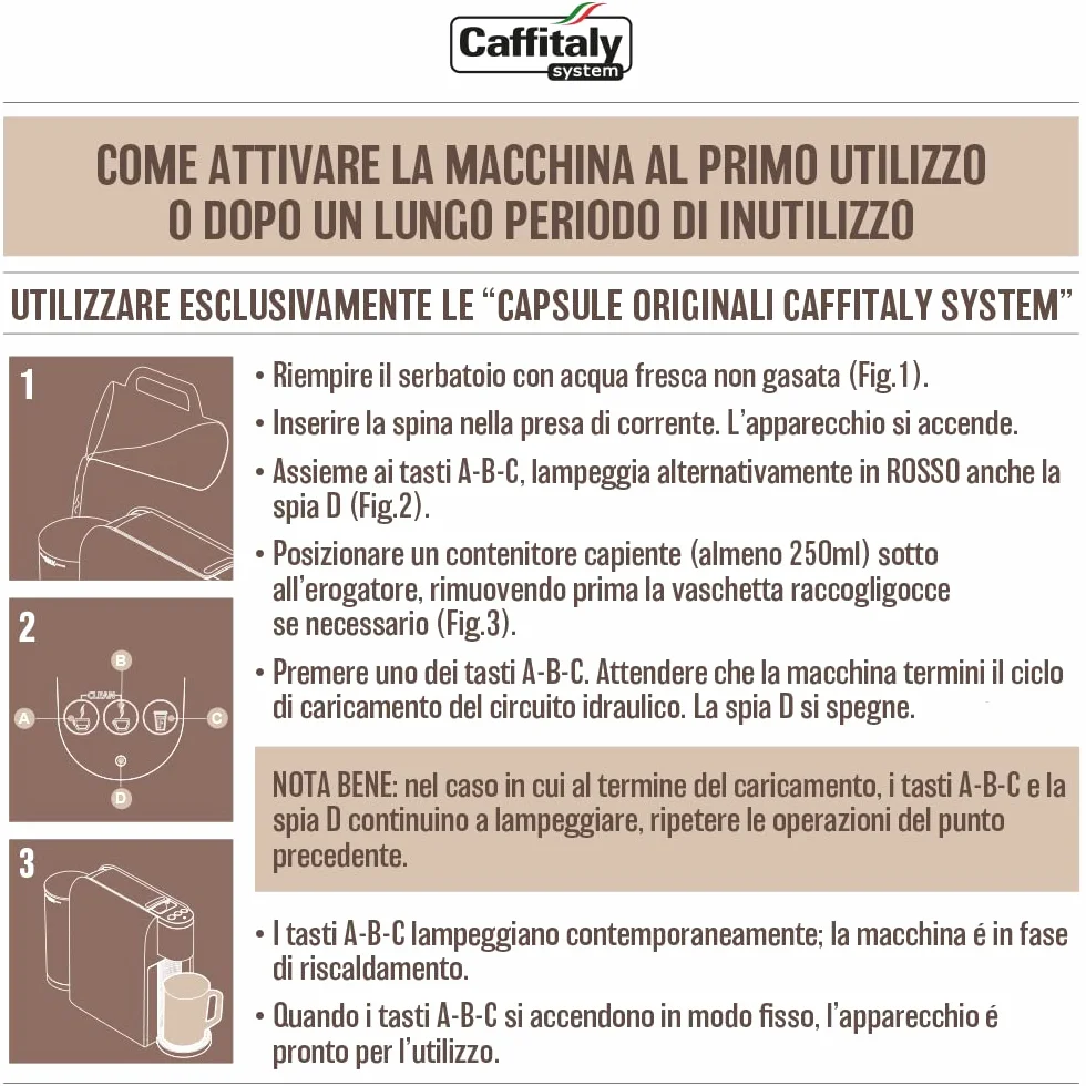 Caffitaly Volta S35 ekspres do kapsułek Caffitaly 42 kWa biały
