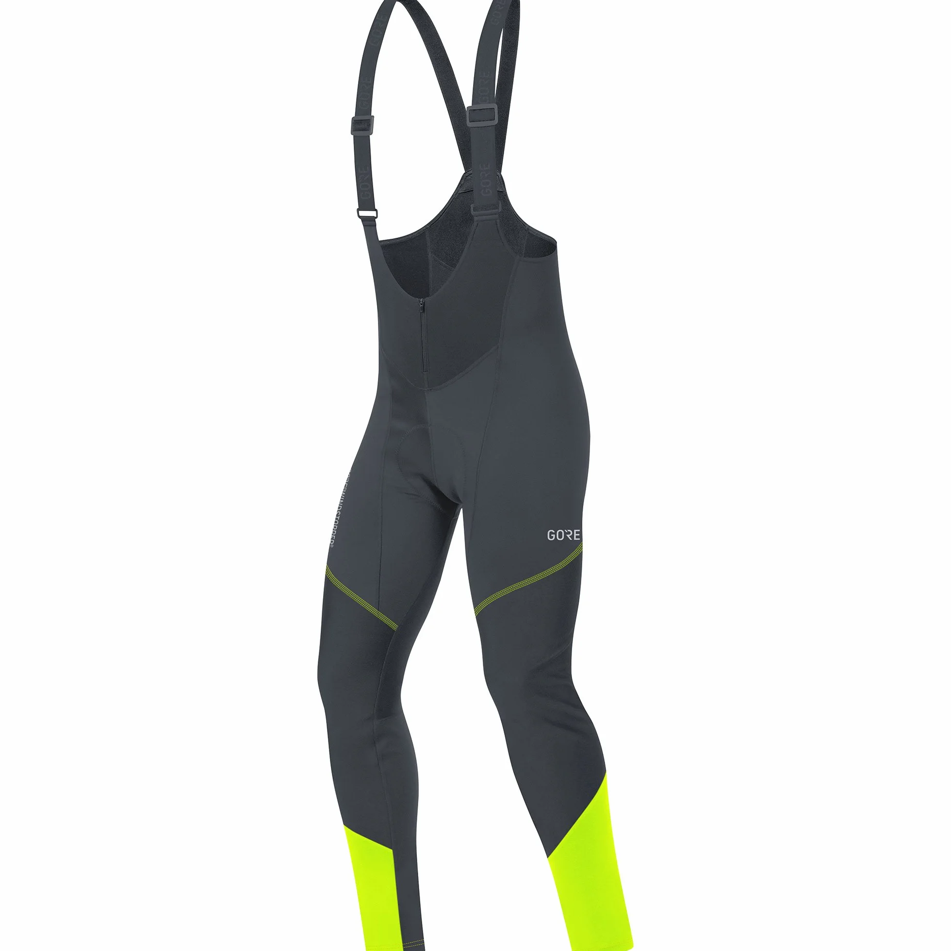 GORE WEAR C3 GWS Bib Tights+ - Spodnie Rowerowe na Szelkach Bib Mężczyźni