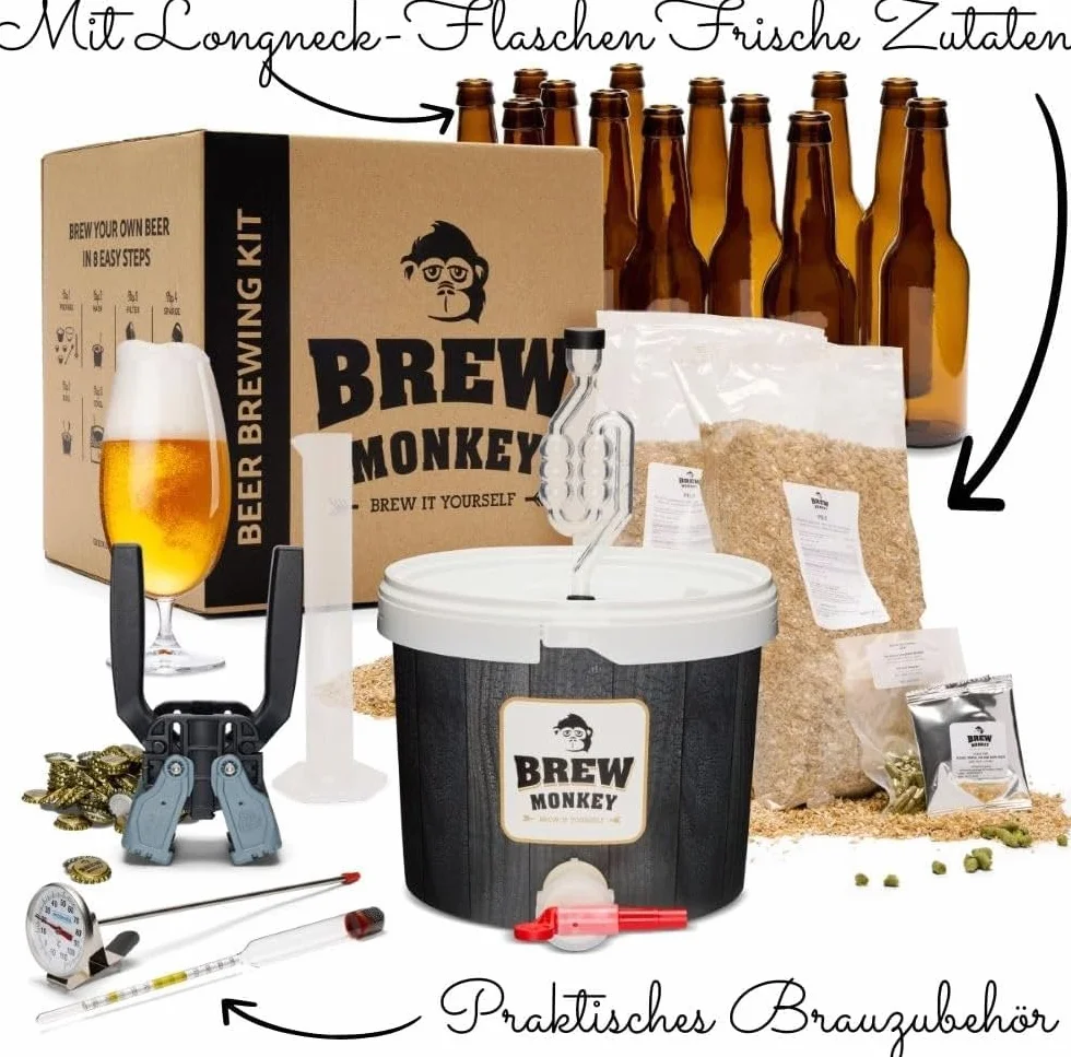Brew Monkey Zestaw do warzenia piwa 5 l 5,7% obj. kompletny