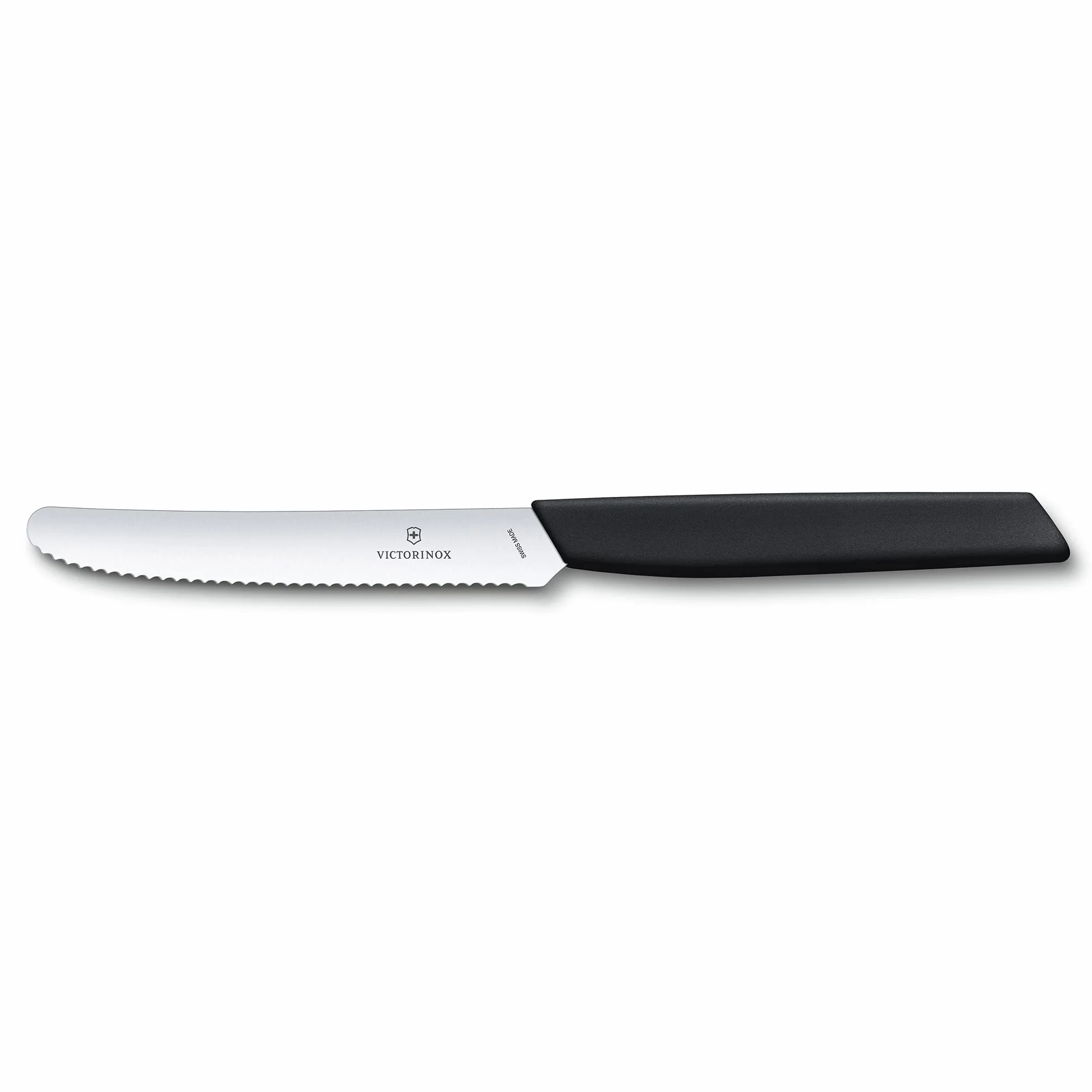 Victorinox Swiss Modern nóż do pomidorów 11 cm czarny