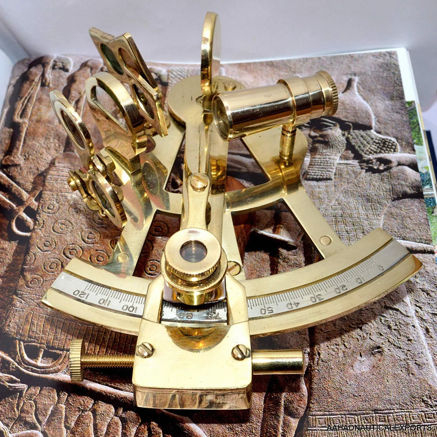 10 cm z litego mosiądzu morski instrument roboczy astrolabon statki morski prezent h
