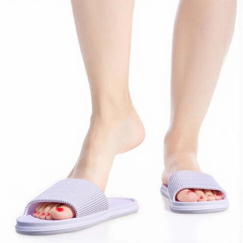 Kobiety Mężczyźni Kapcie Prysznicowe Antypoślizgowe Łazienka Prysznic Sandały Unisex Slip On Kapcie Domowe Łazienka Wewnątrz Basen