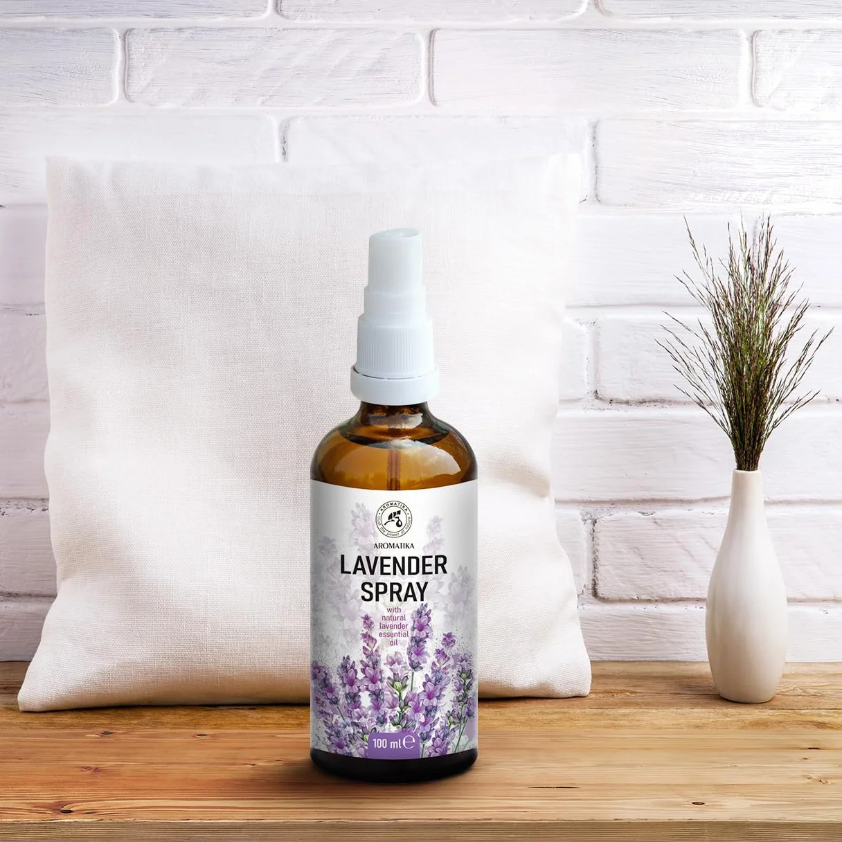 Lawendowy Spray Olejek Lawendowy - 100ml - Spray do Spania i Poduszek - Odświeżacz do Szafy