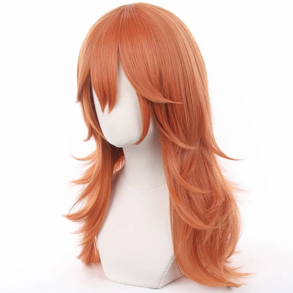 HIROAKIYA Angel Devil Cosplay Peruka with Wig Cap, Length approx.55cm