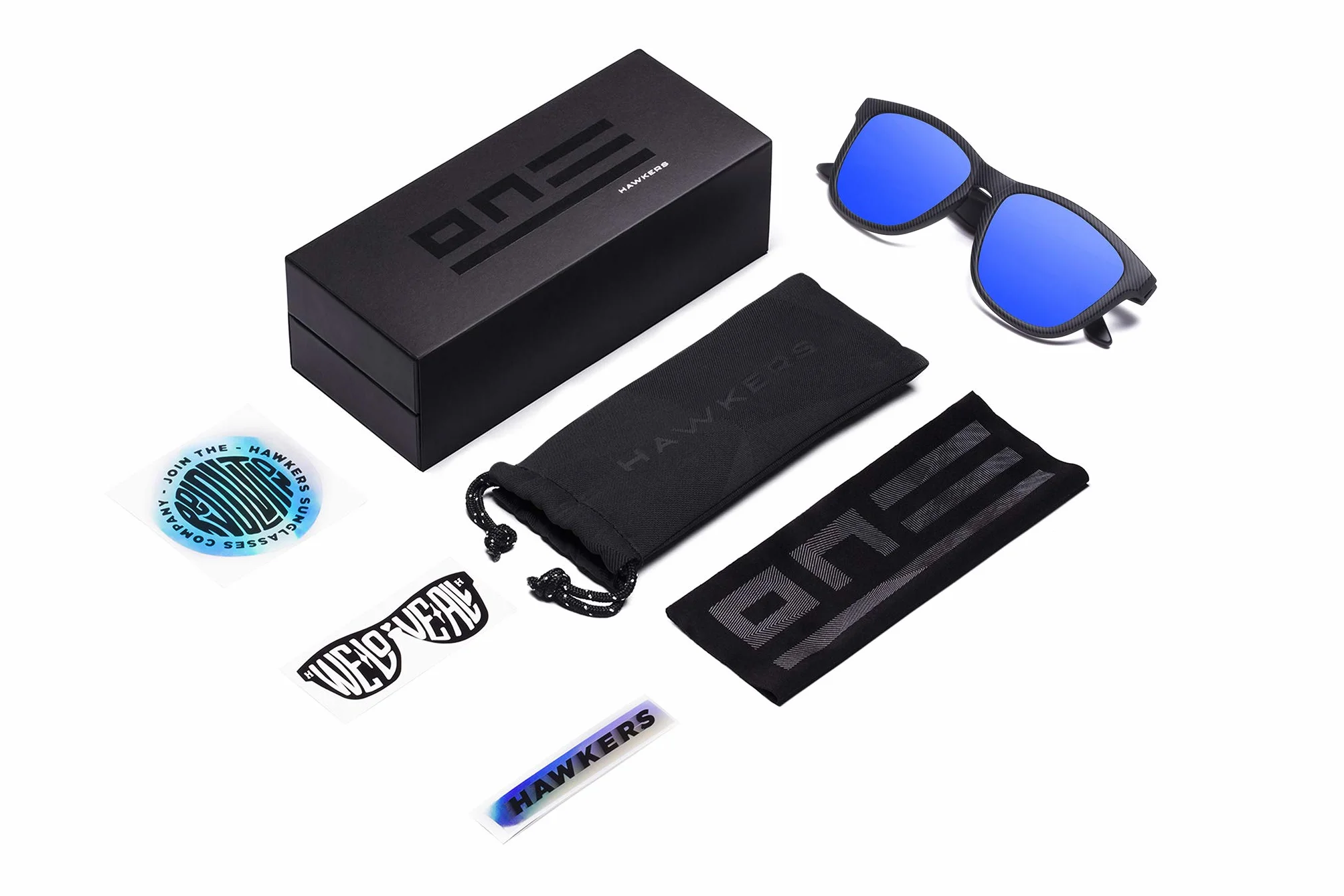 HAWKERS · Sunglasses ONE POLARIZED for men and women · CARBON · SKY