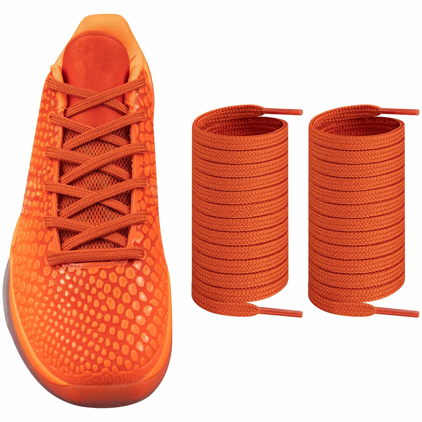 Endoto Sznurówki do Kobe 6 sznurowadła Shoe Laces Shoelaces | Płaskie sznurówki 7 mm｜Materiał: 100% poliester