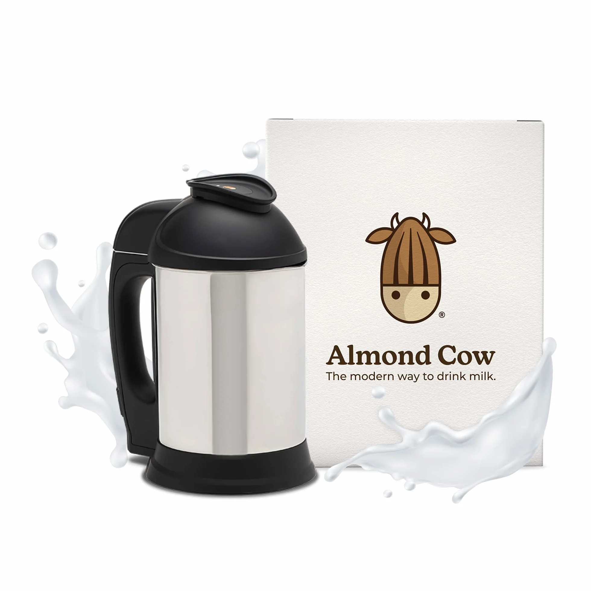 Almond Cow Maszyna do przygotowywania roślinnego mleka, mleko do domowego migdałowego, sojowego, owsianego i kokosowego bilansu