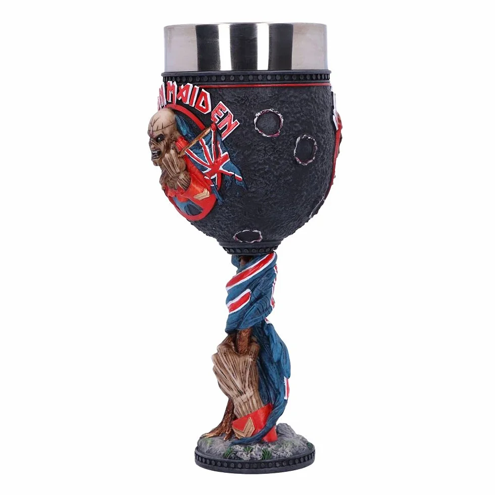 Nemesis Now Oficjalnie licencjonowany kielich Iron Maiden The Trooper 19,5 cm czerwony