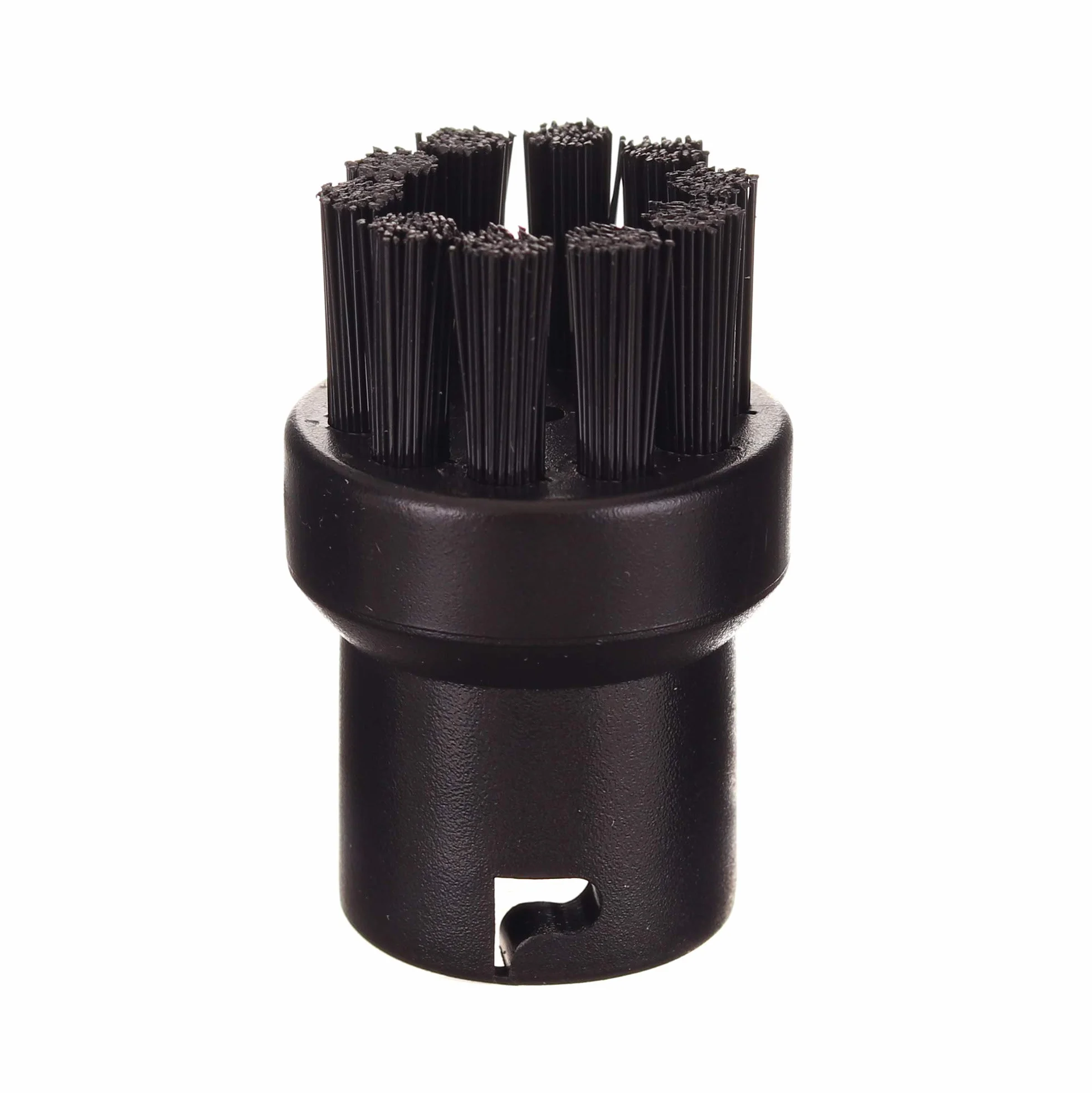 Okrągła szczotka czyszcząca do parownic Karcher SC 1 2 3 4 1020, czarna