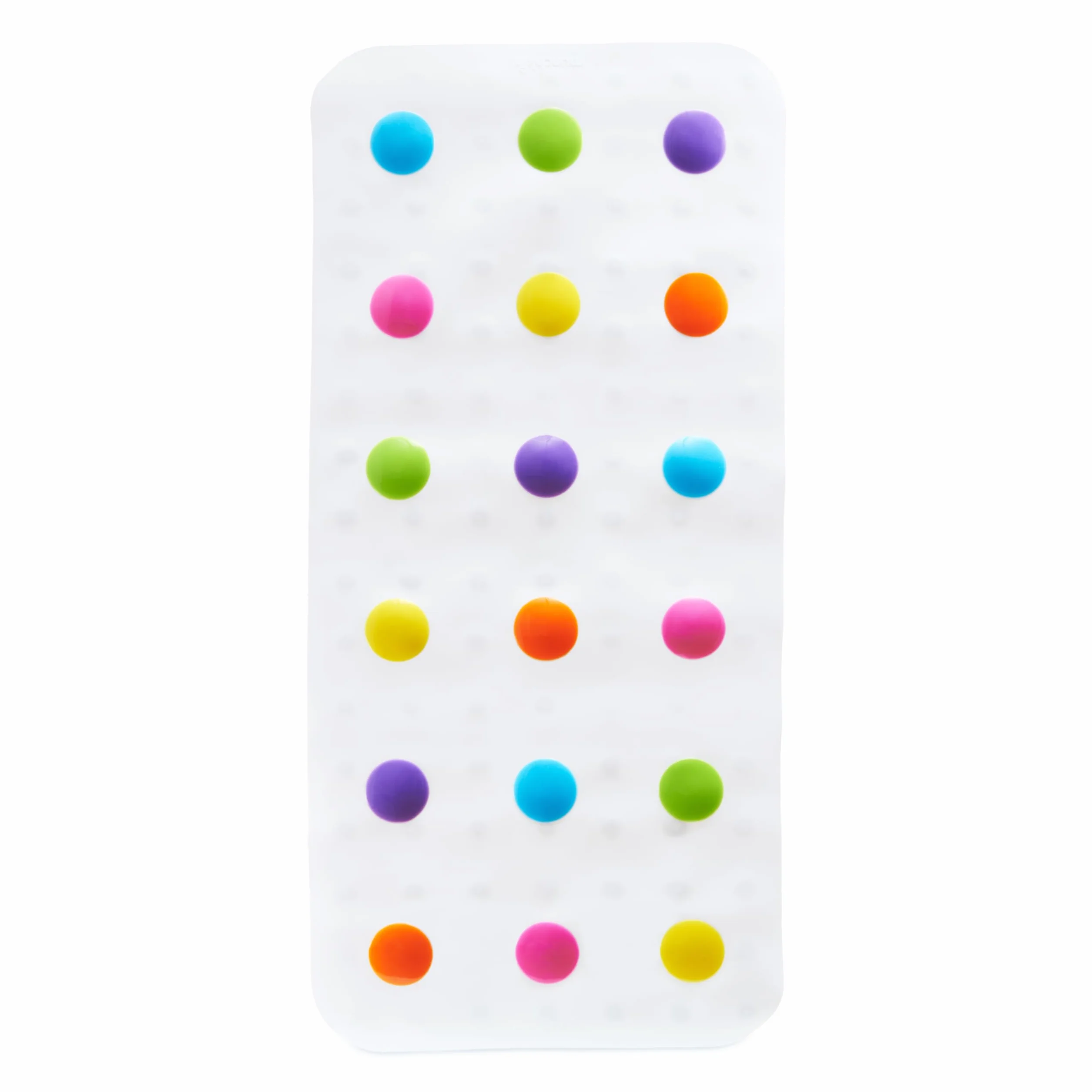 Munchkin Antypoślizgowa Mata do Kąpieli Dandy Dots, Plastikowa, z Przyssawkami