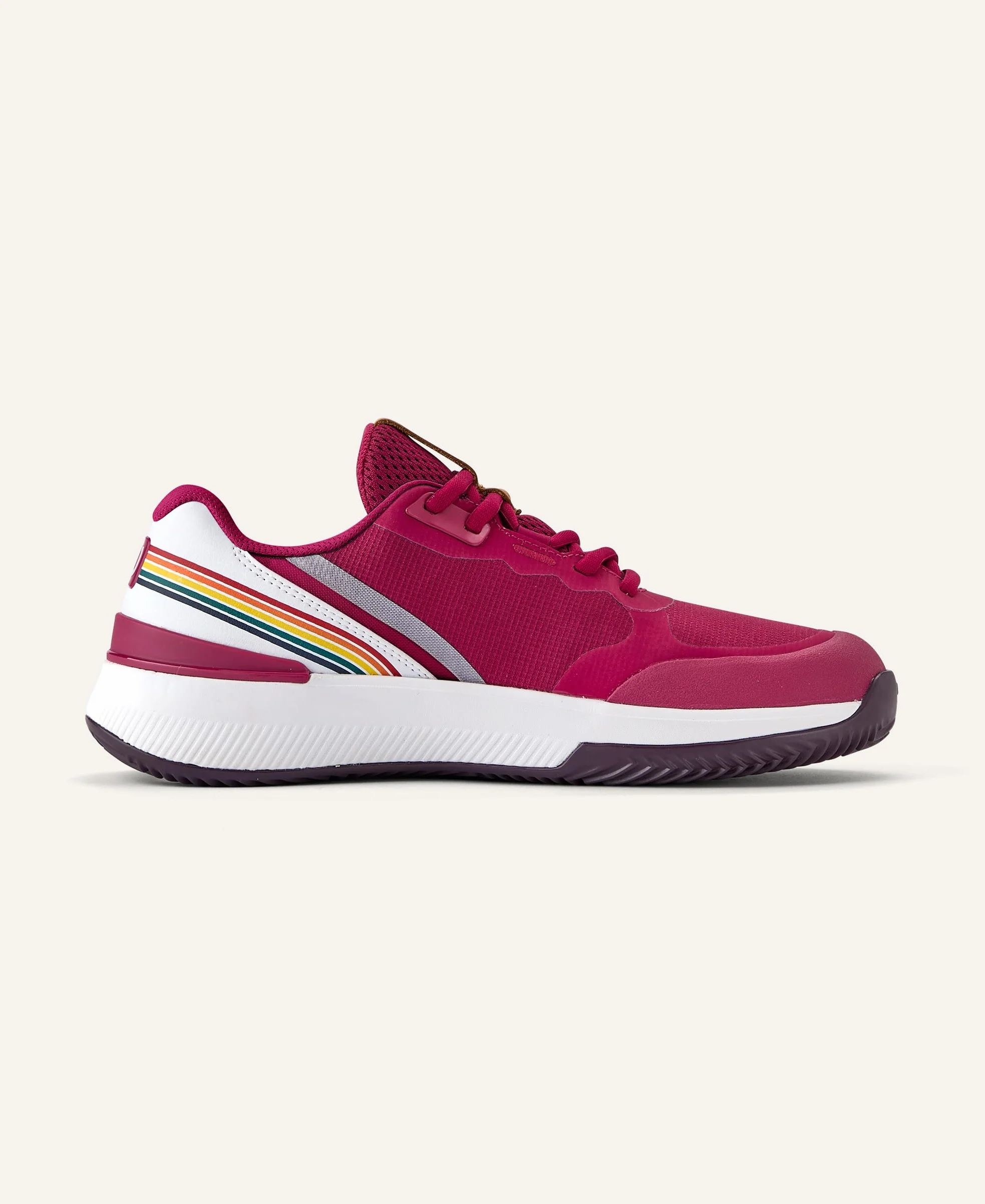 Wilson Damskie buty tenisowe Intrigue Pro Clay RgTennis, Beaujolais White Plum Perfect, 6.5 UK