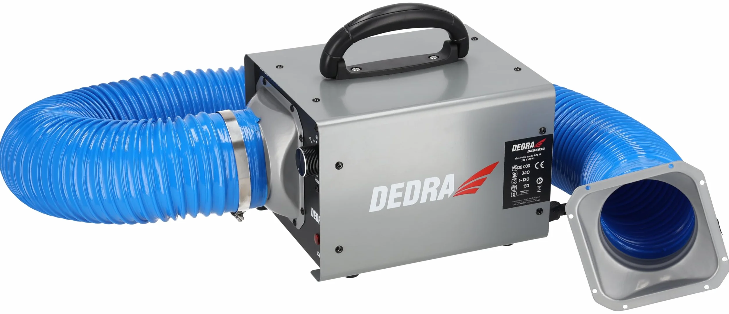 Dedra DED6632 generator ozonu 120 W 340 m³/h zegar 1–120 min