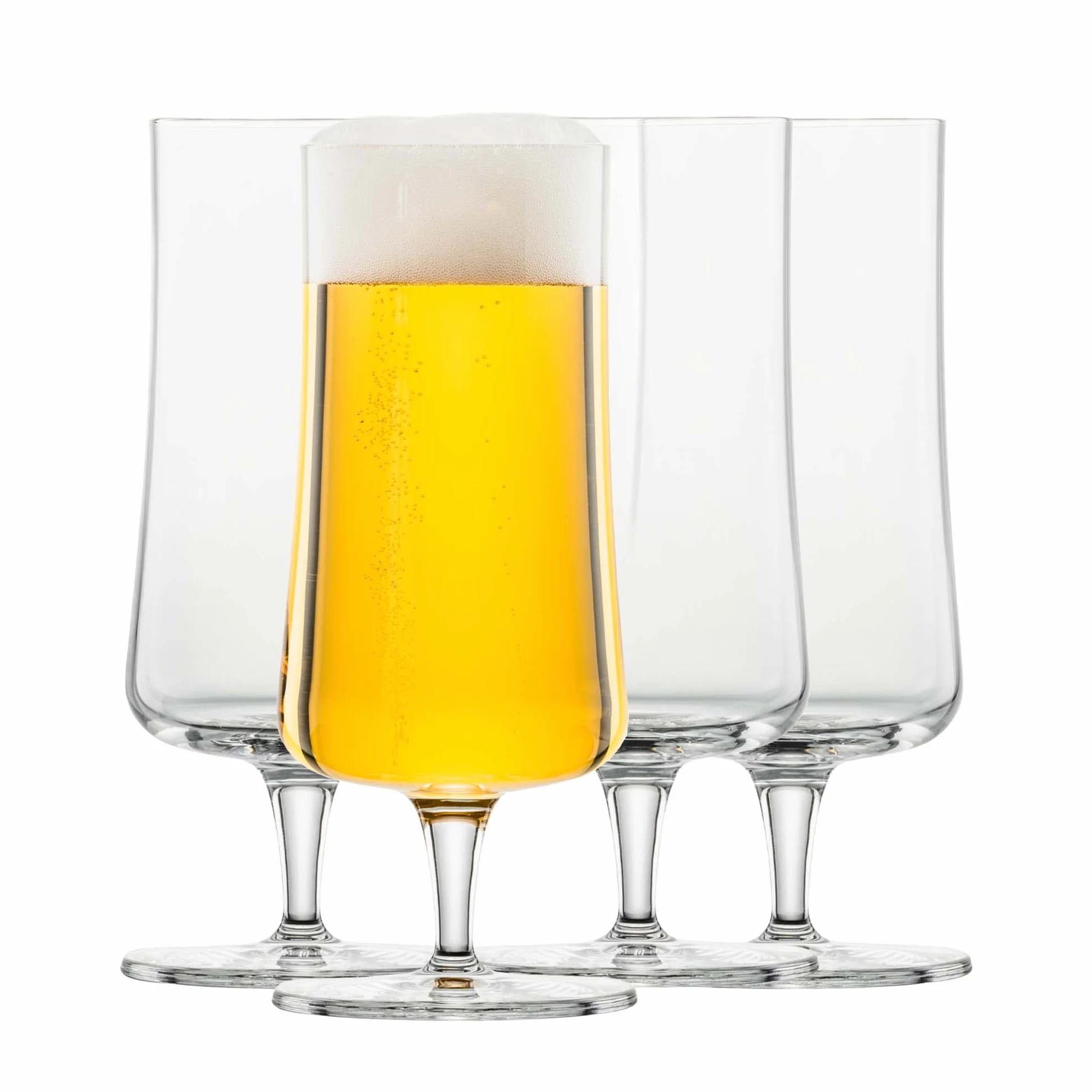 SCHOTT ZWIESEL Pilsglas Beer Basic 0,3 l zestaw 4 szt., klasyczny tulipan do piwa