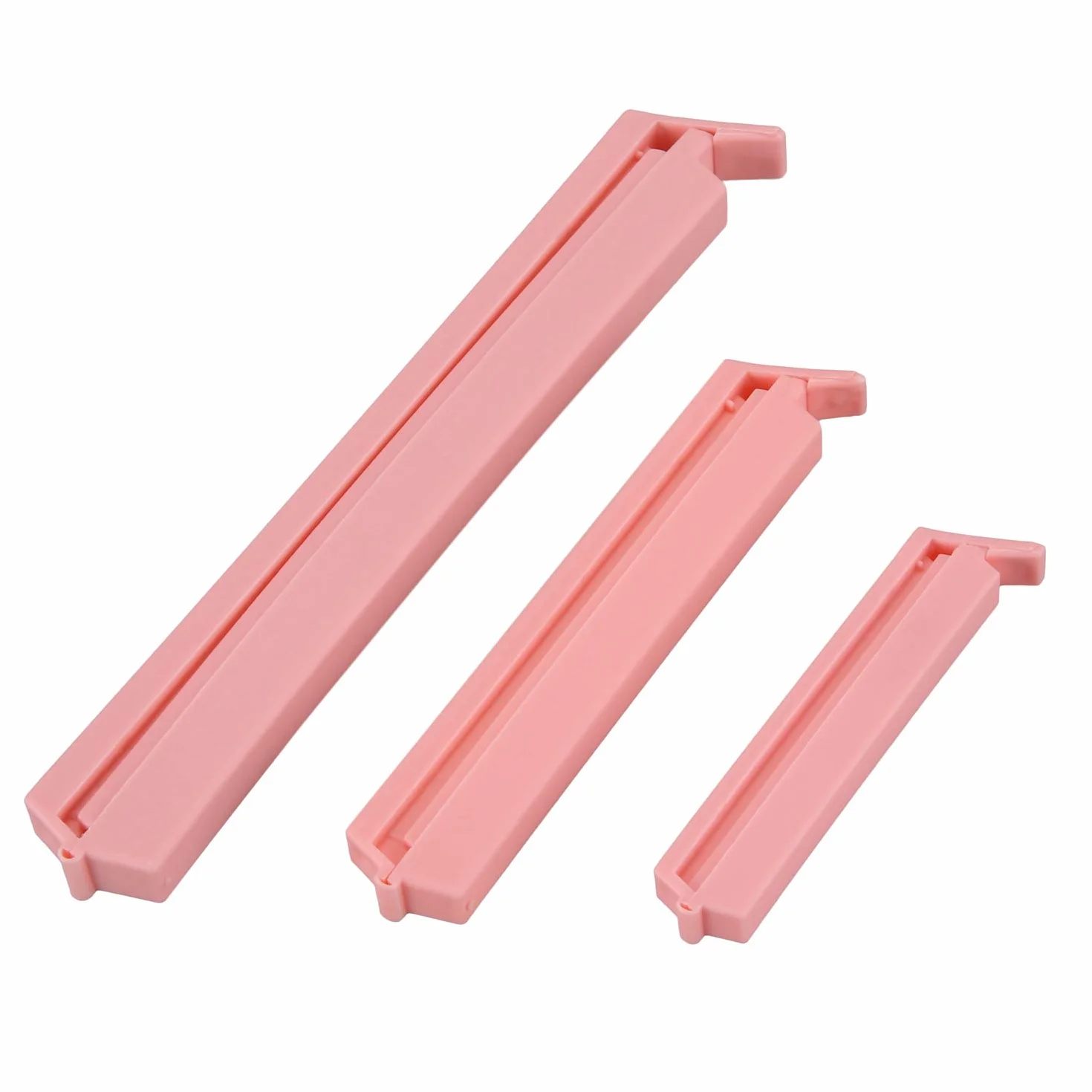 Kitchen Plastic Storage Food Seal Sealing Bag Clamp 12x S,M,L