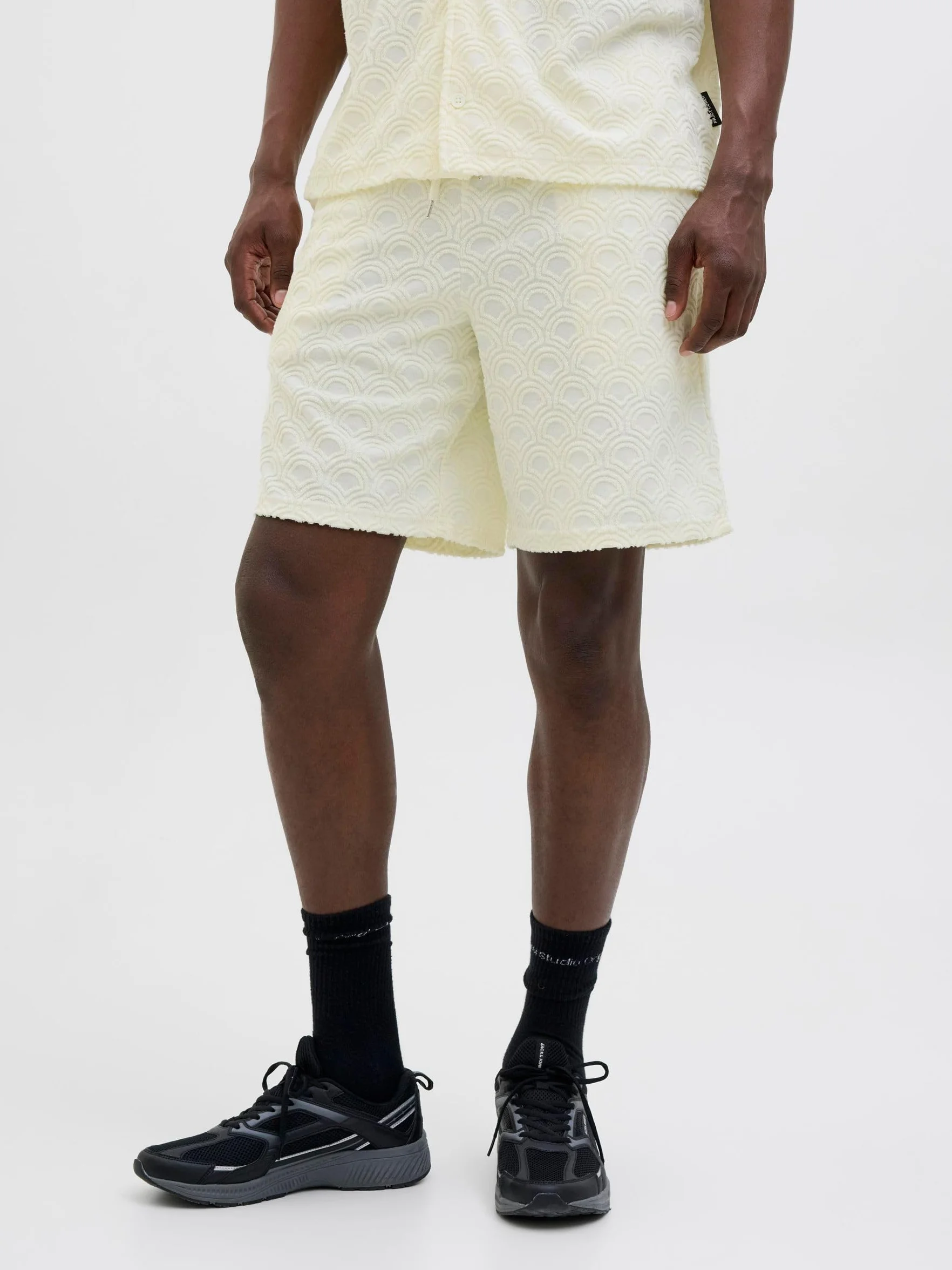 JACK & JONES Jpstjaiden Infinity Towelling Shorts Srt - Jpstjaiden Infinity Towelling Shorts Srt Mężczyźni