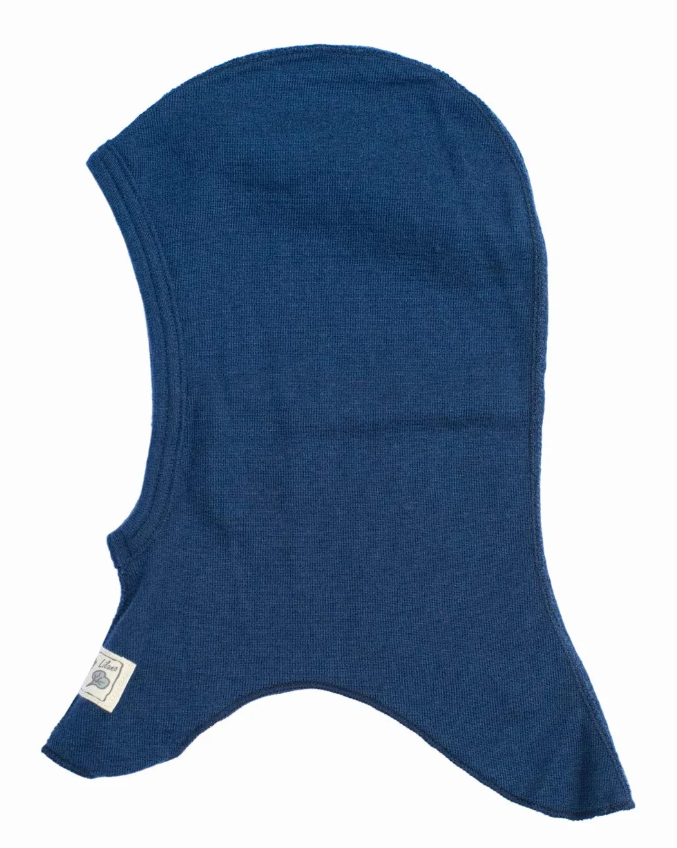 Lilano, Merino dziecięca kominiarka/kominiarka, 70% wełna. 30% jedwab, 210 g/m²