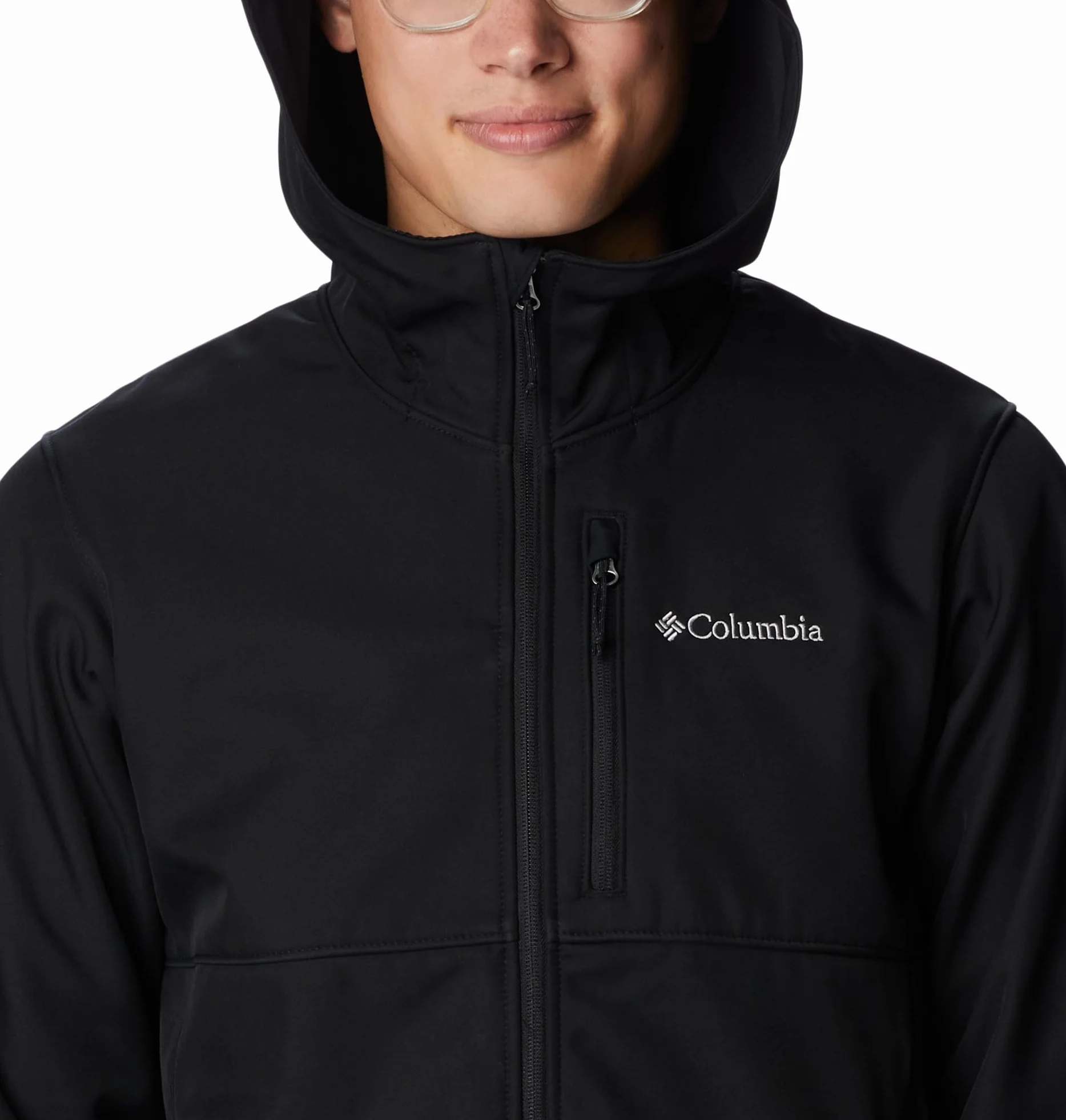 Columbia Ascender Męska kurtka softshellowa, z kapturem, softshellowa