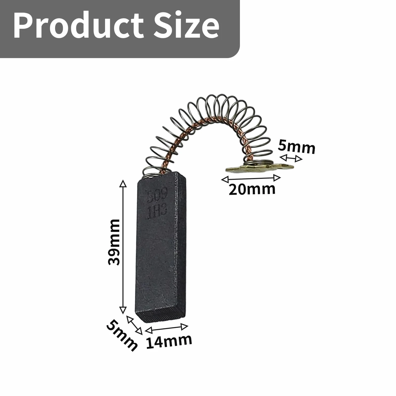 Szczotki węglowe kompatybilne z pralką Bosch Siemens – zamiennik do 00616505/616505 & 00631706/631706 – pasuje do Avantixx, Classixx, iQ300, Maxx, Series 2, 4, varioPerfect